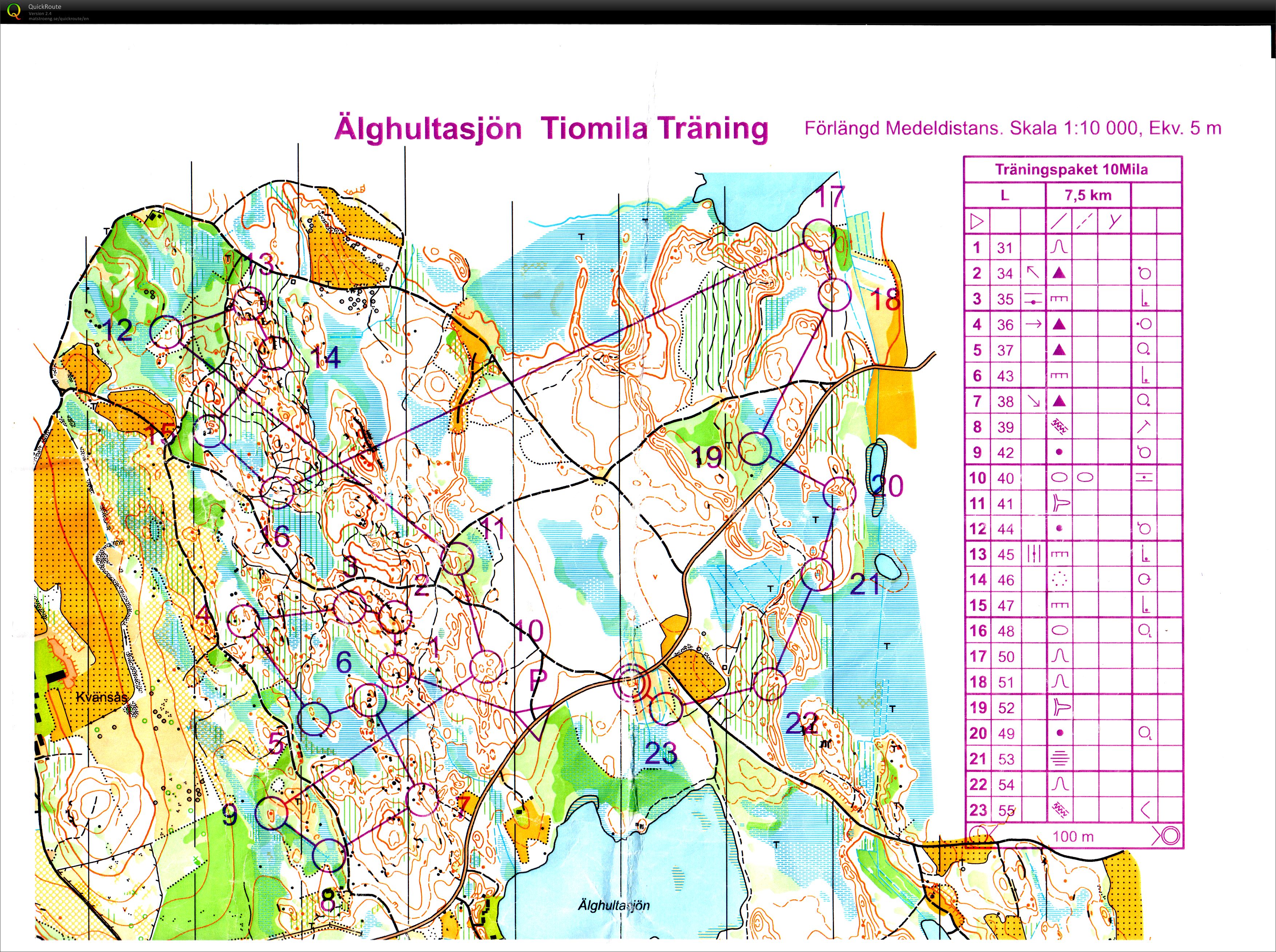 10MILA-träning i Eksjö (14/04/2014)