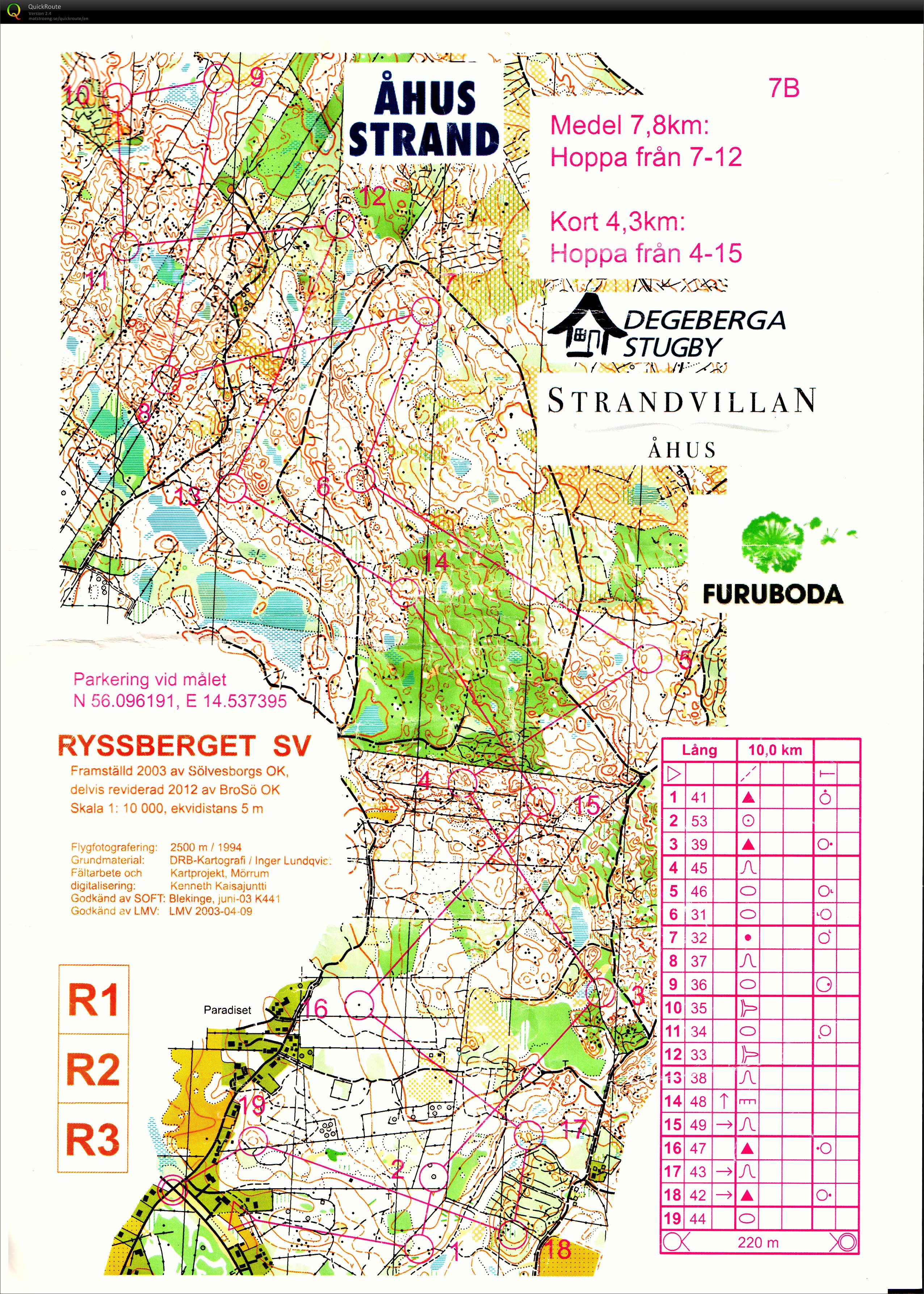 O-ringenträning på Ryssberget (16/04/2014)