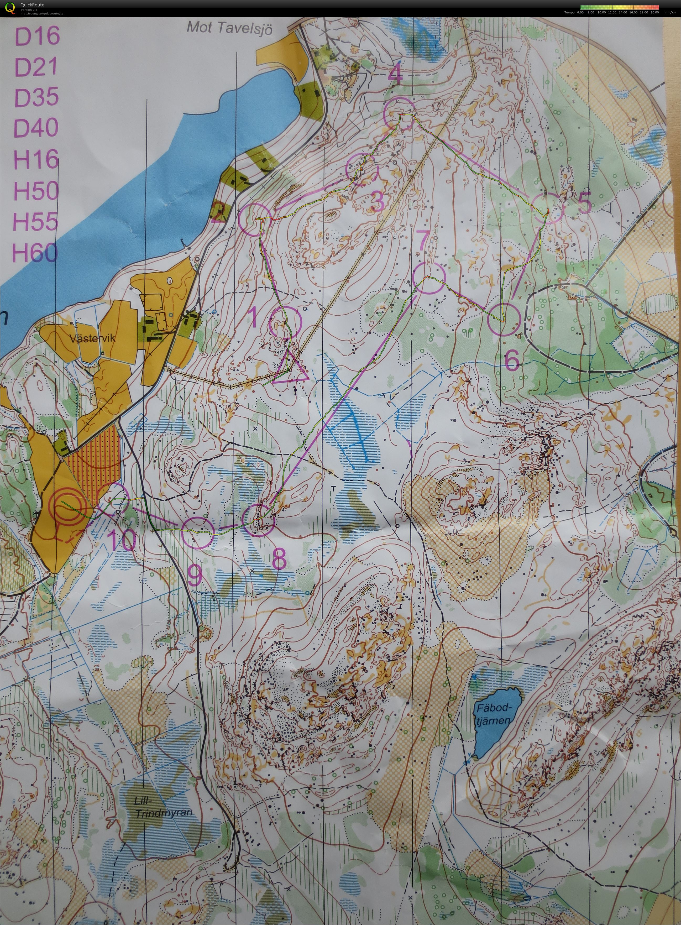 Västerbotten 3-dagars E2 H50 (07/06/2014)