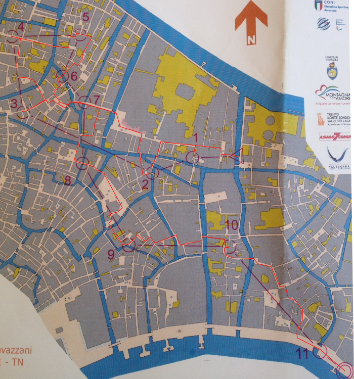 Sprint i Venedig (05/07/2014)