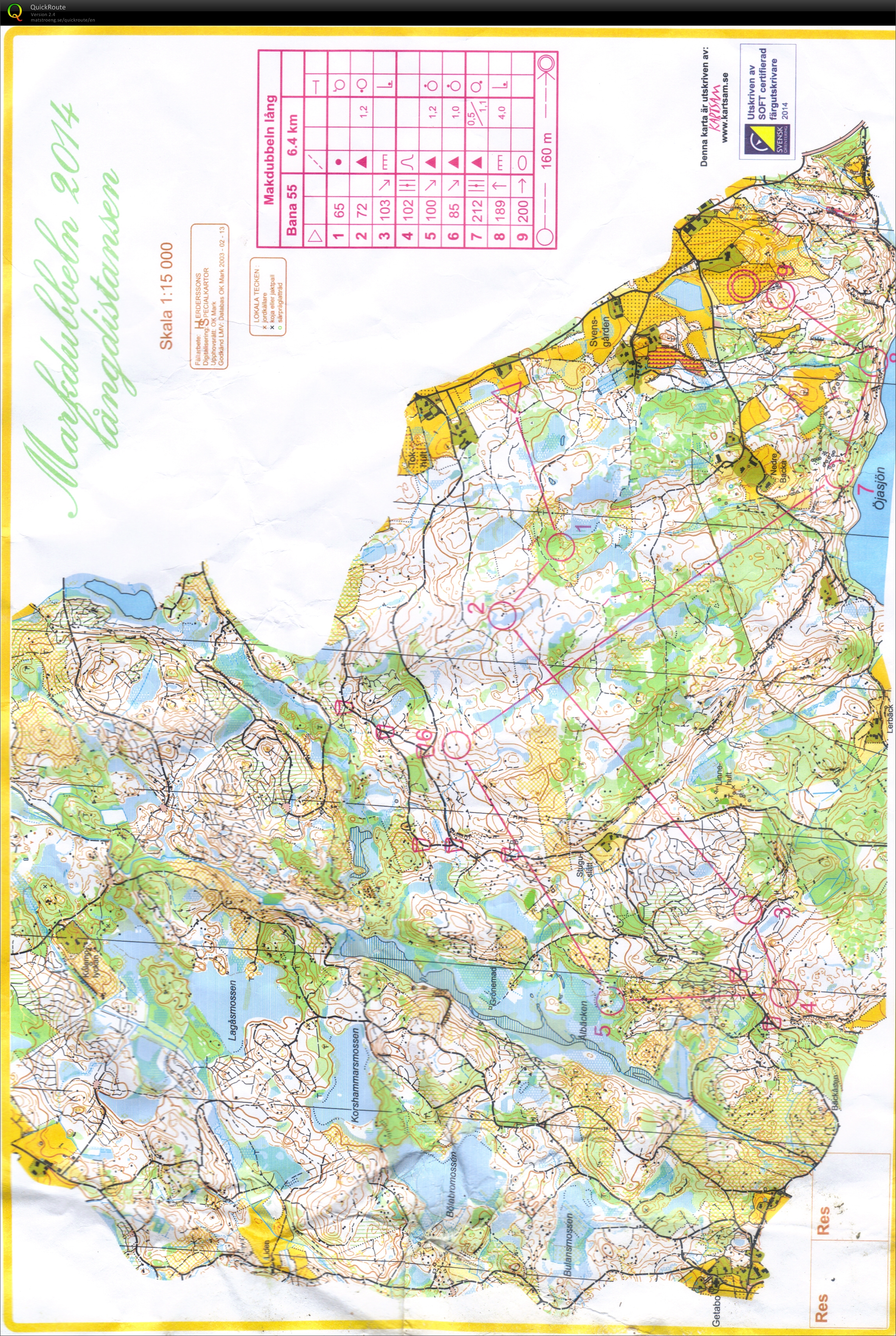 Markdubbels Långdistans (03.08.2014)