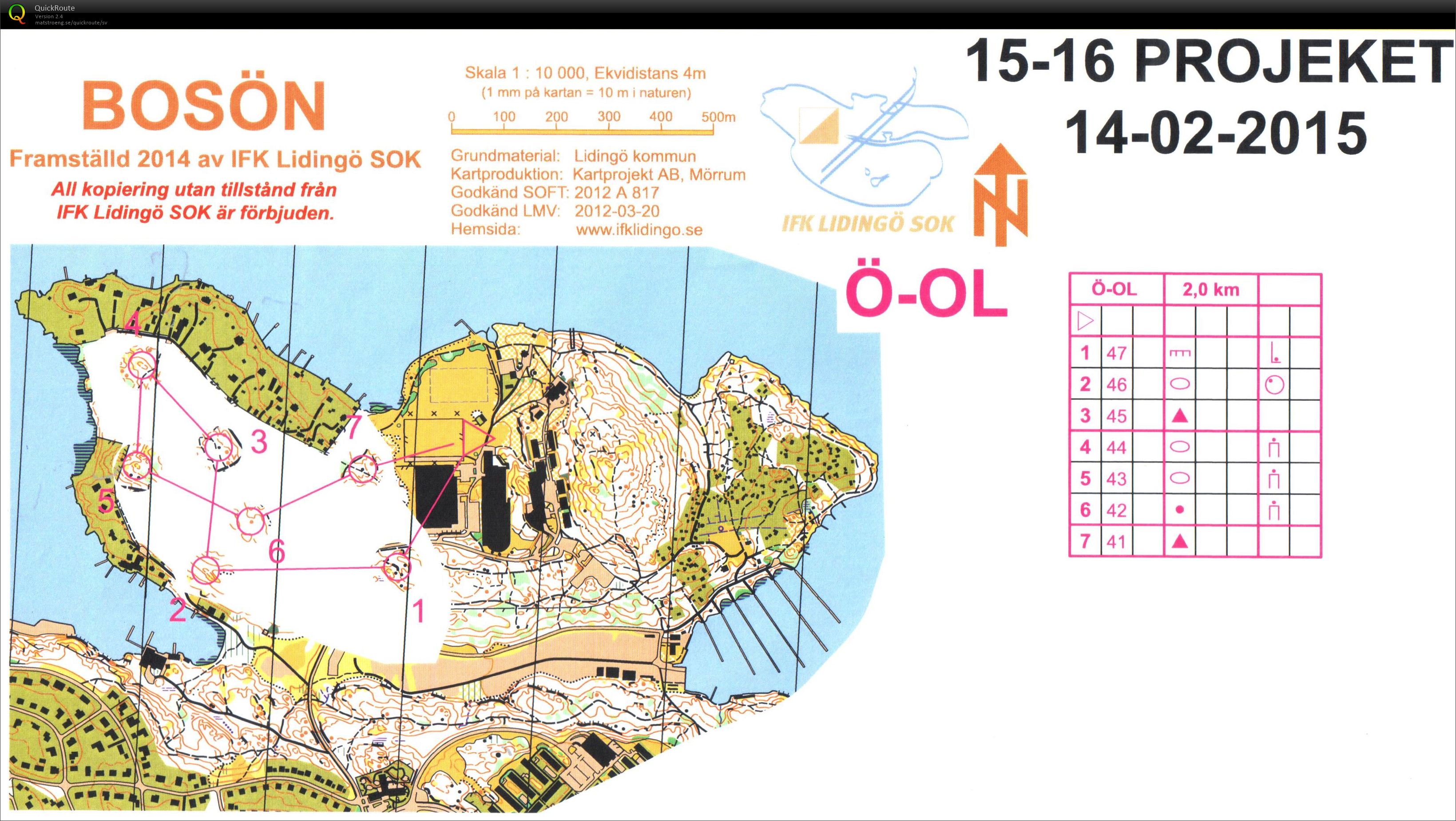 15/16-Träff Kompassbana (14.02.2015)