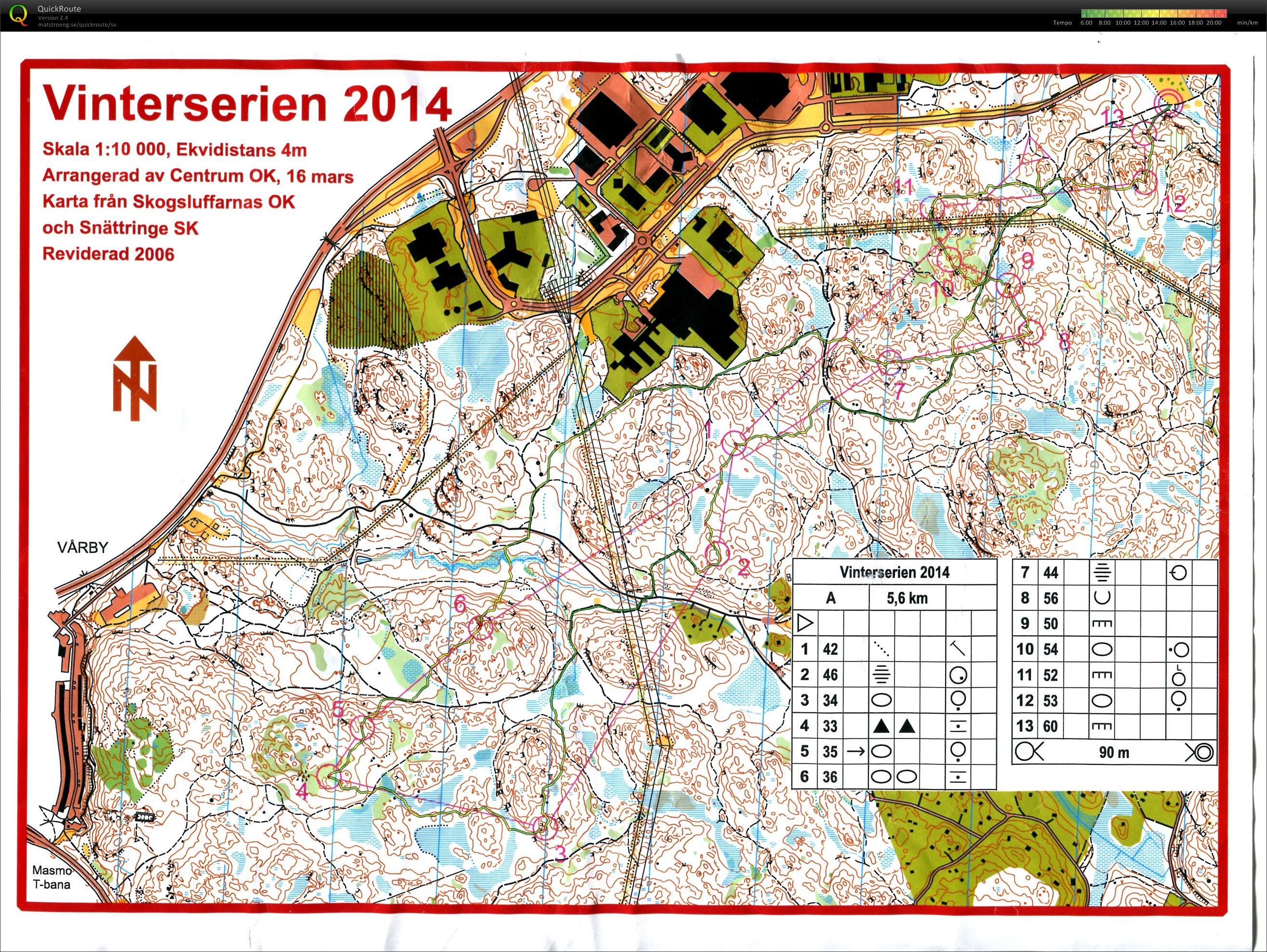 Vinterserien (Bana A) (2014-03-16)
