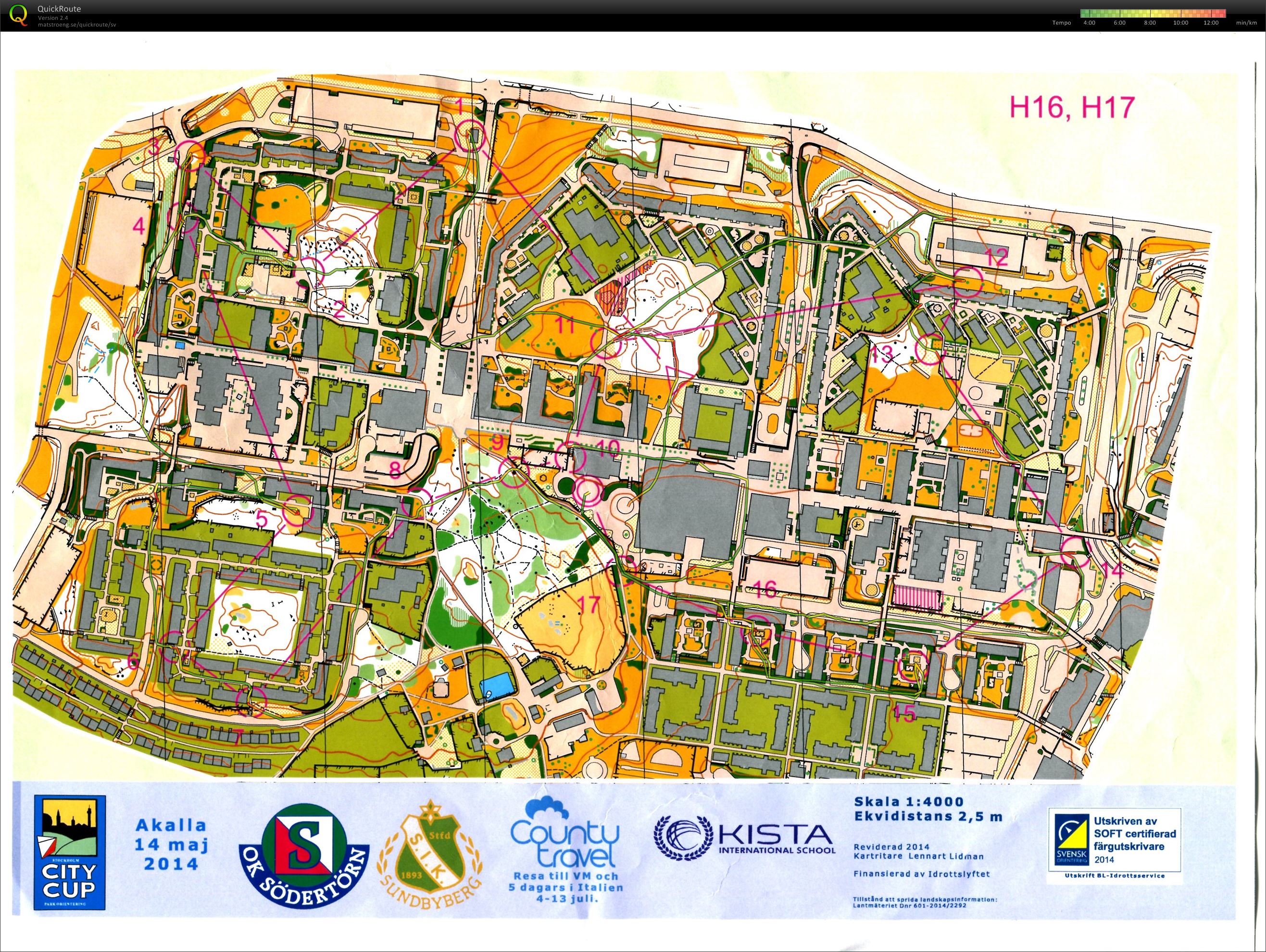 Stockholm City Cup E1 H17- (14/05/2014)