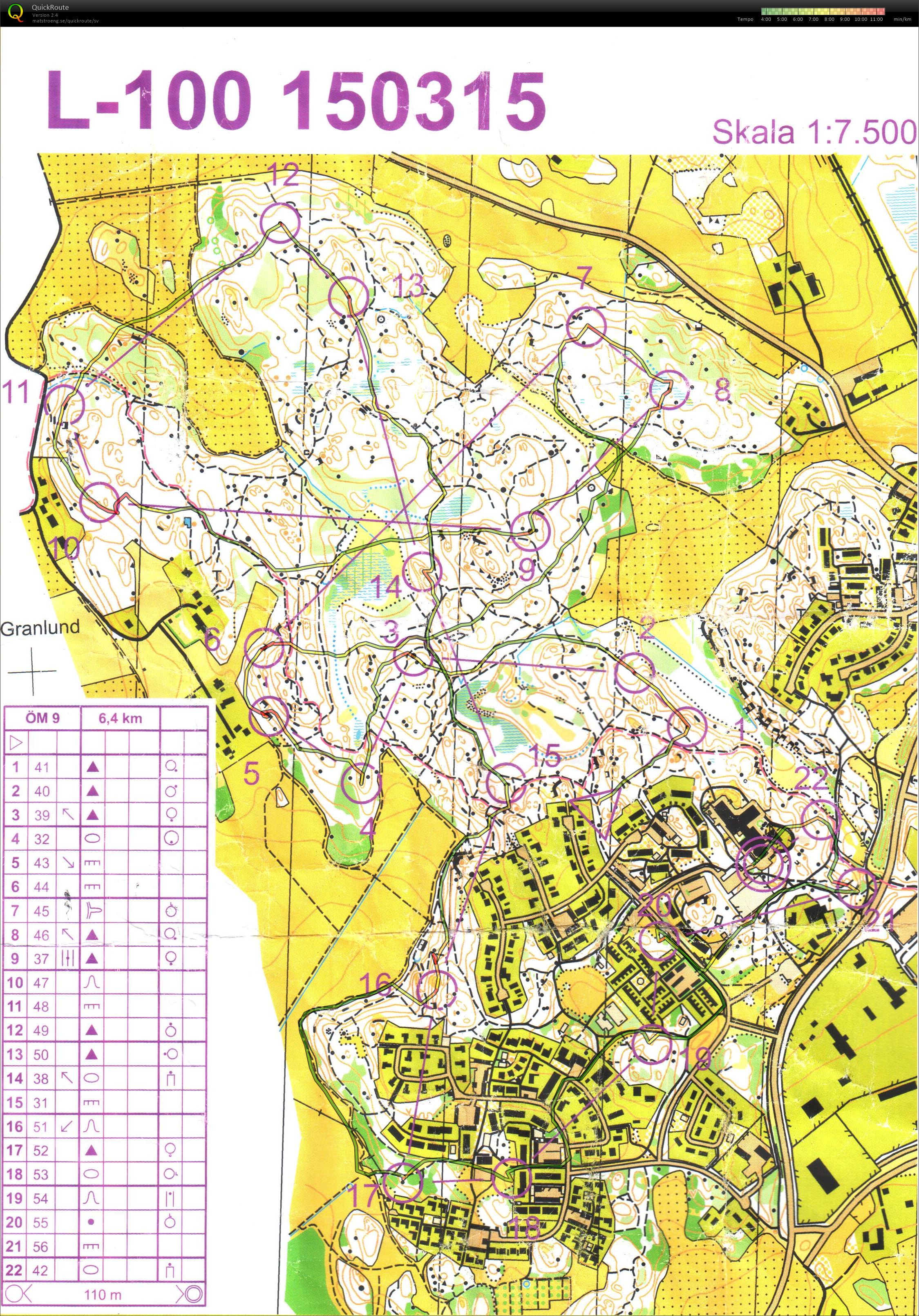 L-100 Närtävling (15-03-2015)