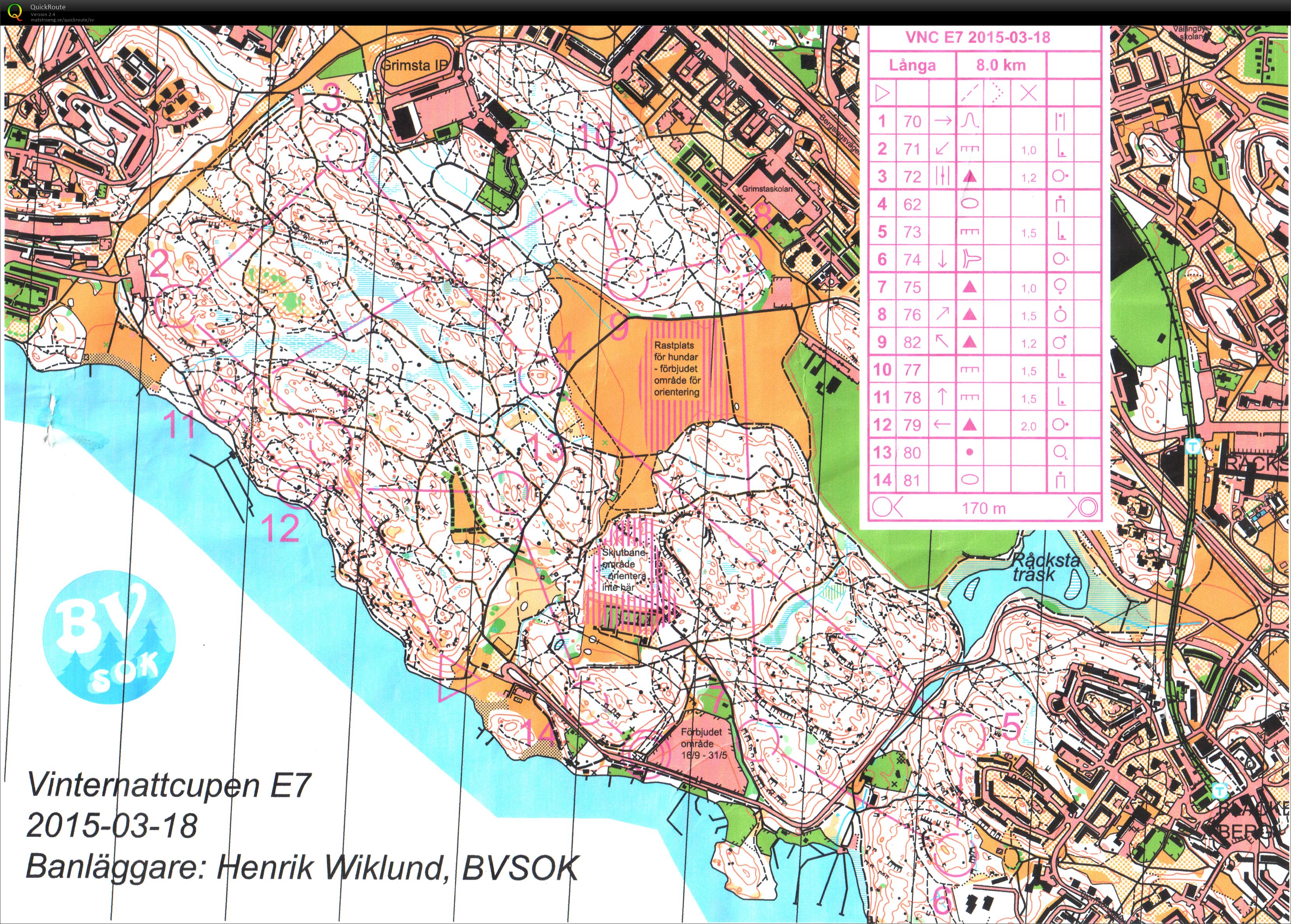 Vinternattcup 7 (18/03/2015)