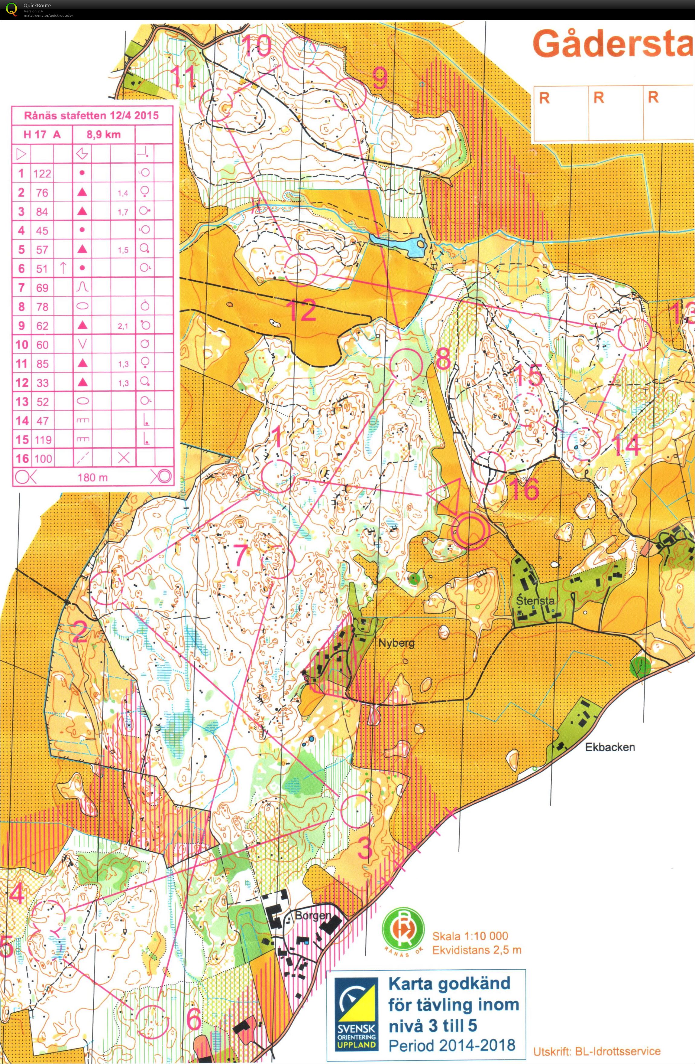 Rånasstafetten (12.04.2015)