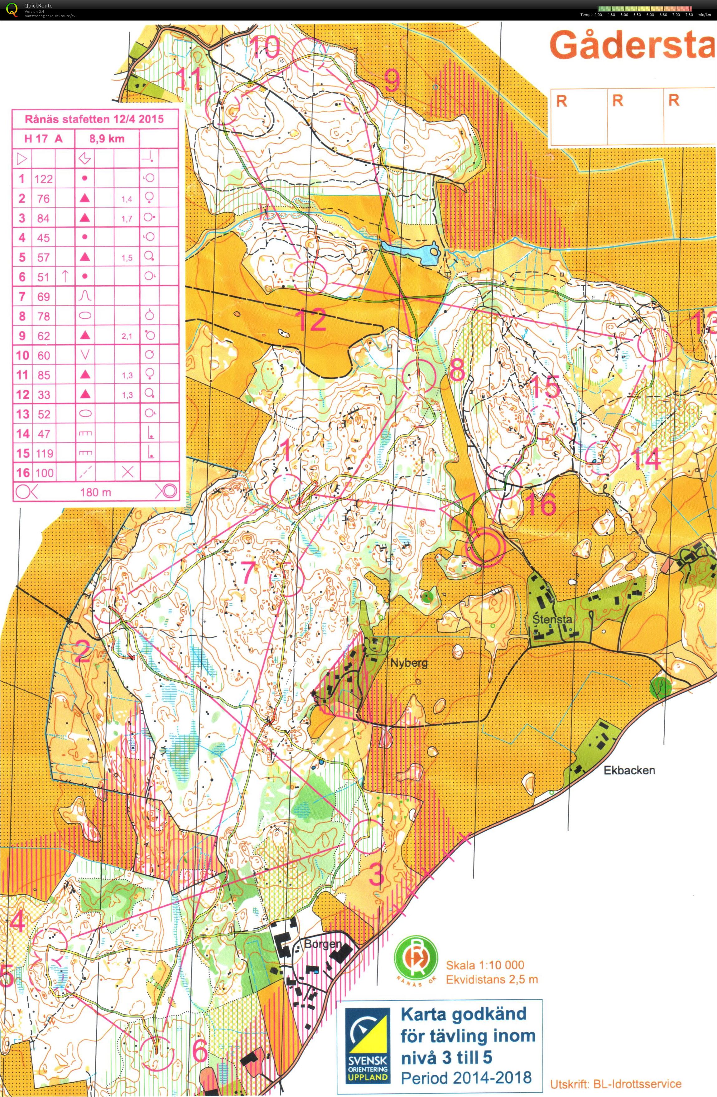Rånasstafetten (12.04.2015)