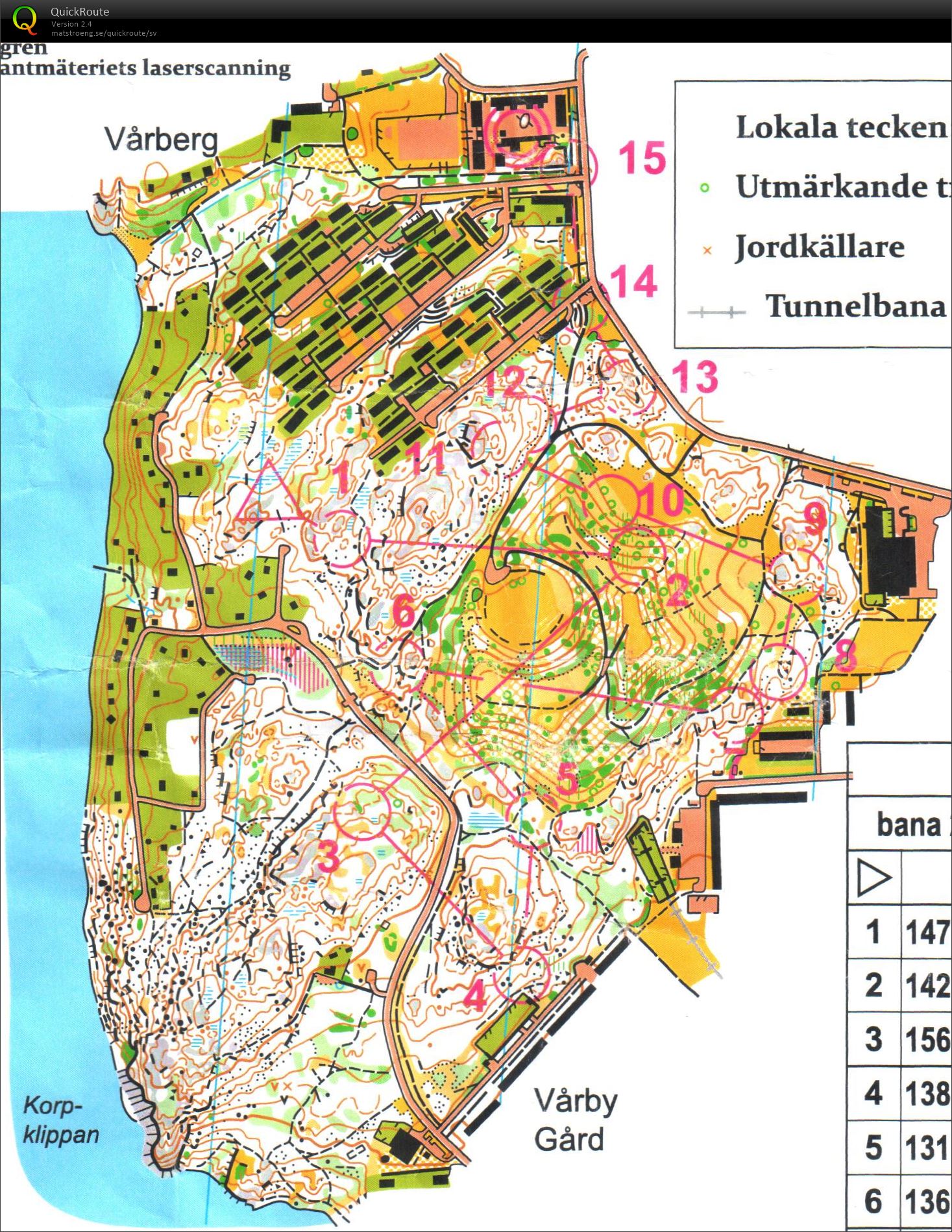 Mälarhöjdens IK Medeldistans  (19/04/2015)