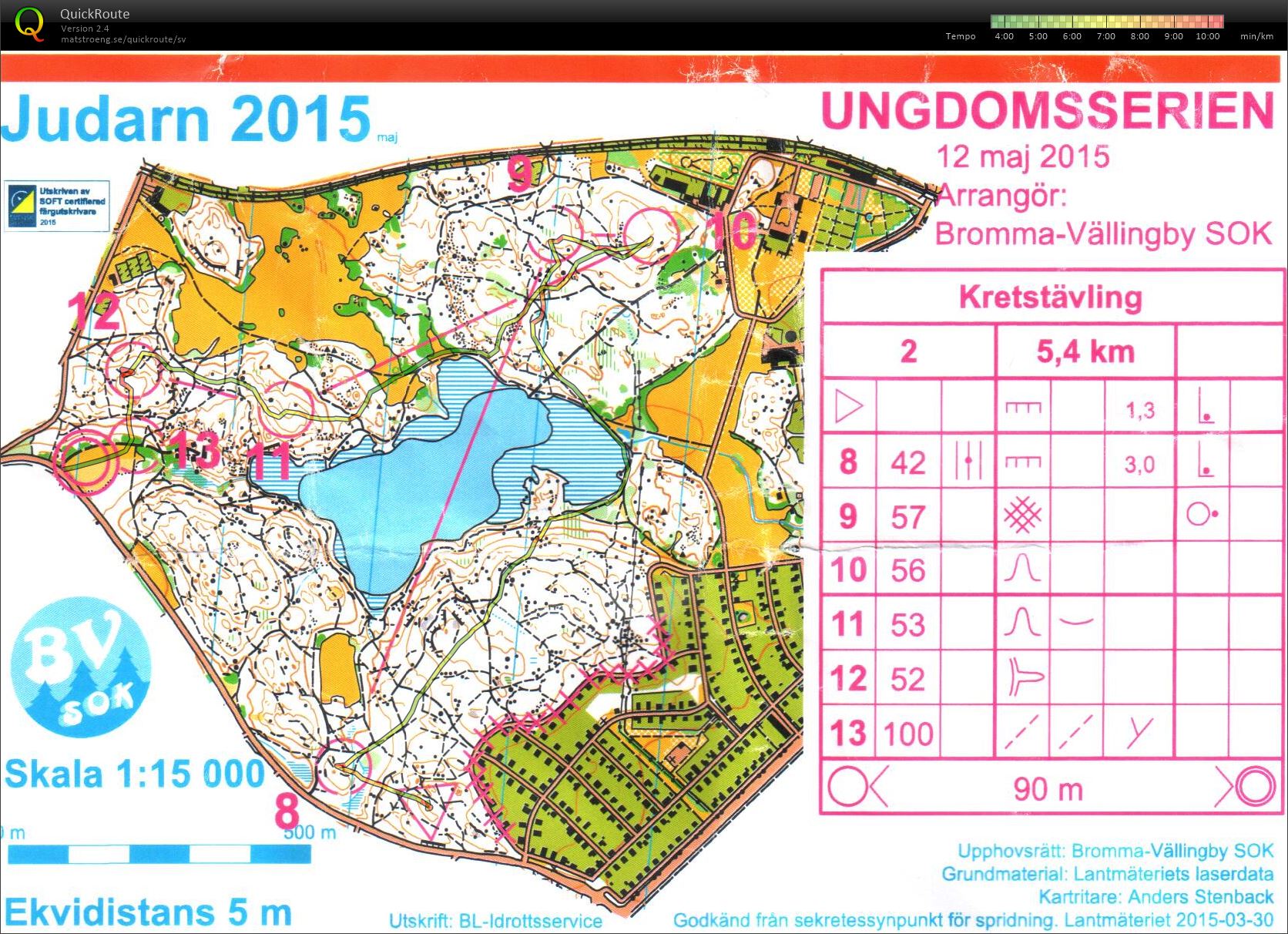 Ungdomsserien 1 Del 2 (12/05/2015)