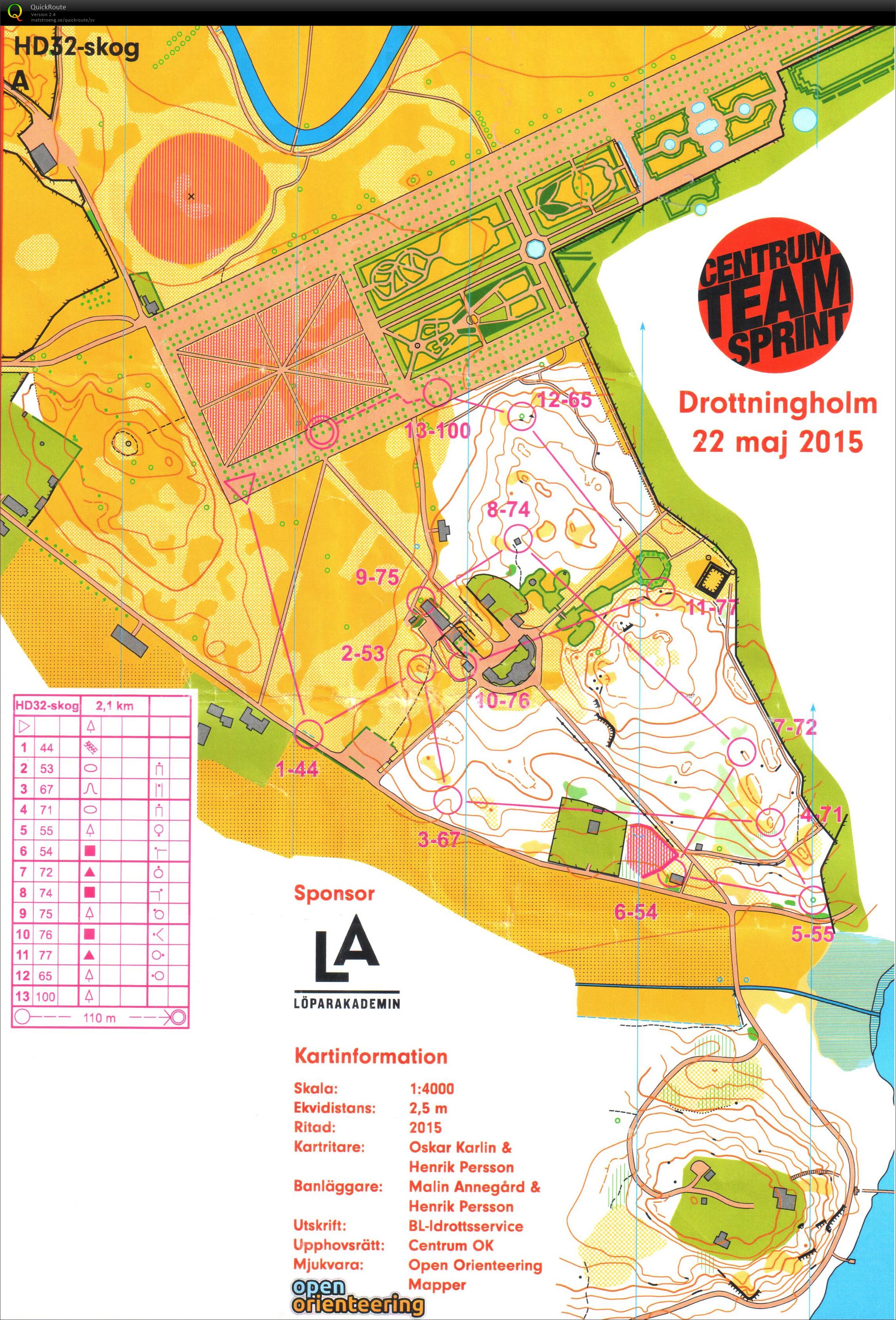 Centrum Teamsprint Sträcka 4 (22/05/2015)