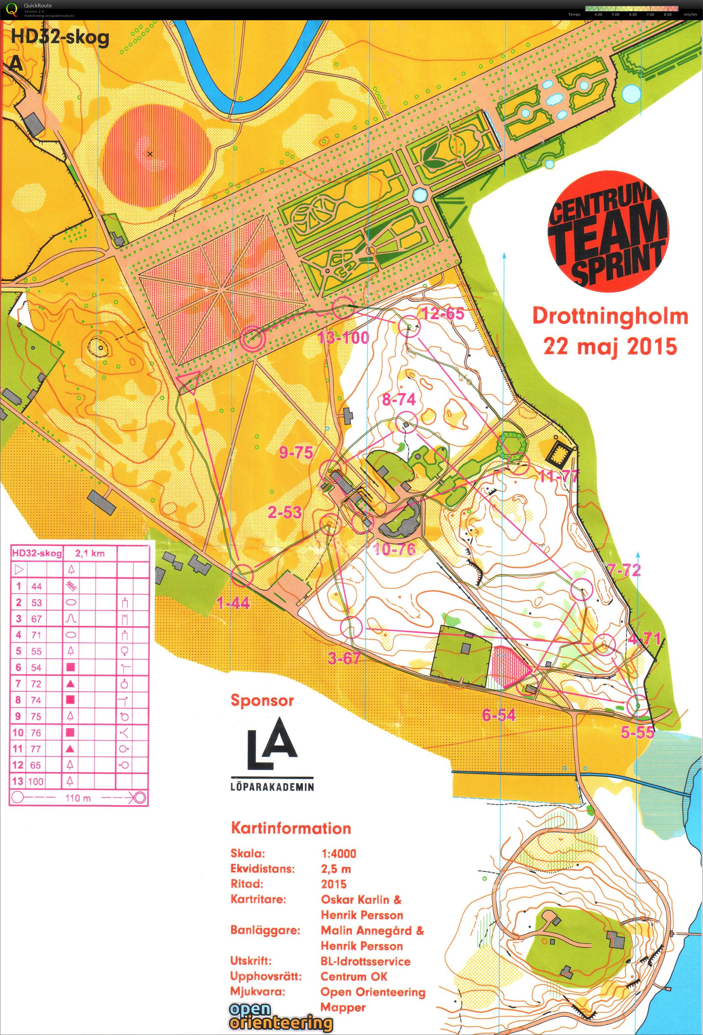 Centrum Teamsprint Sträcka 4 (22/05/2015)