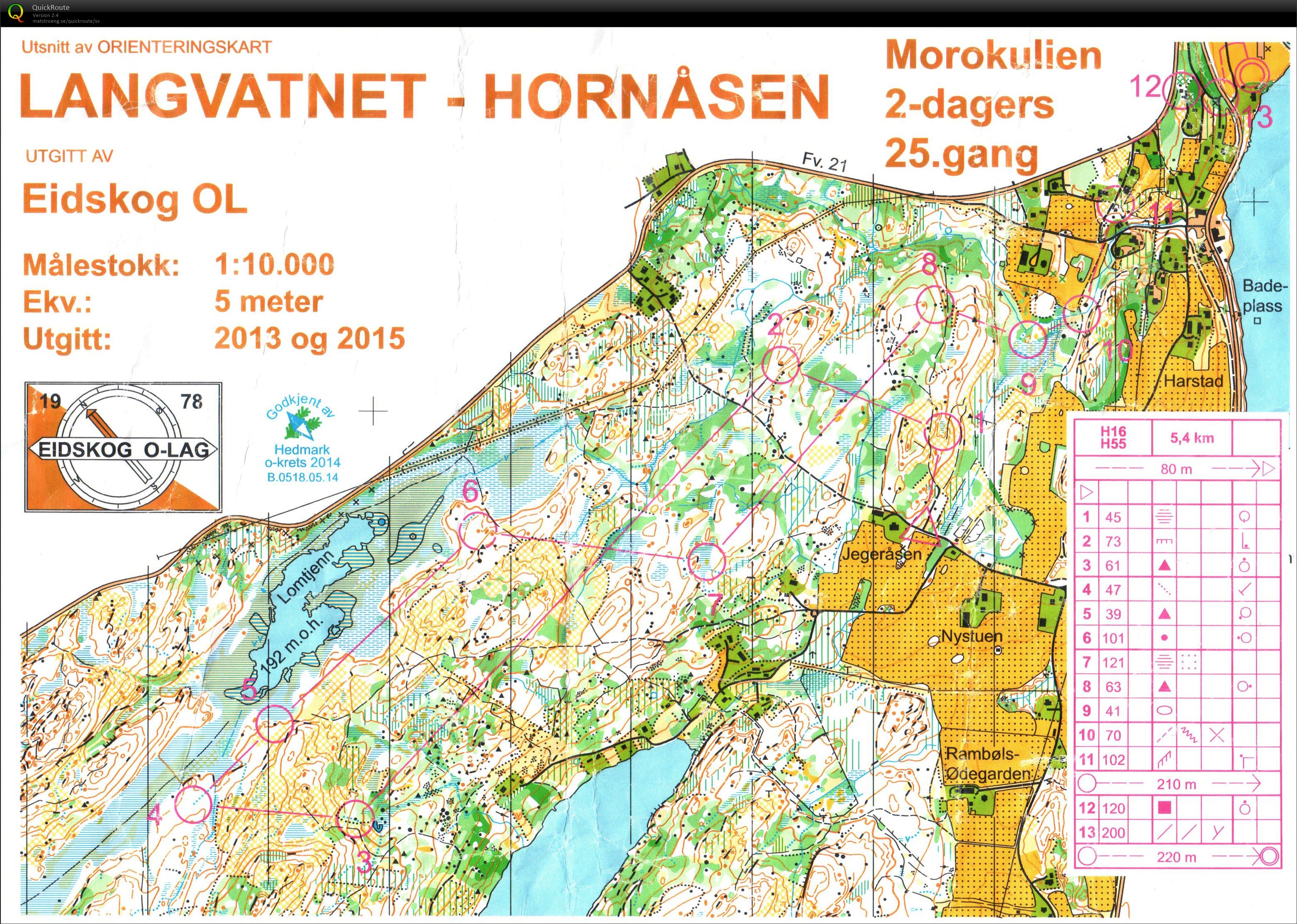 Morokulien 2-Dagars E2 (05/07/2015)