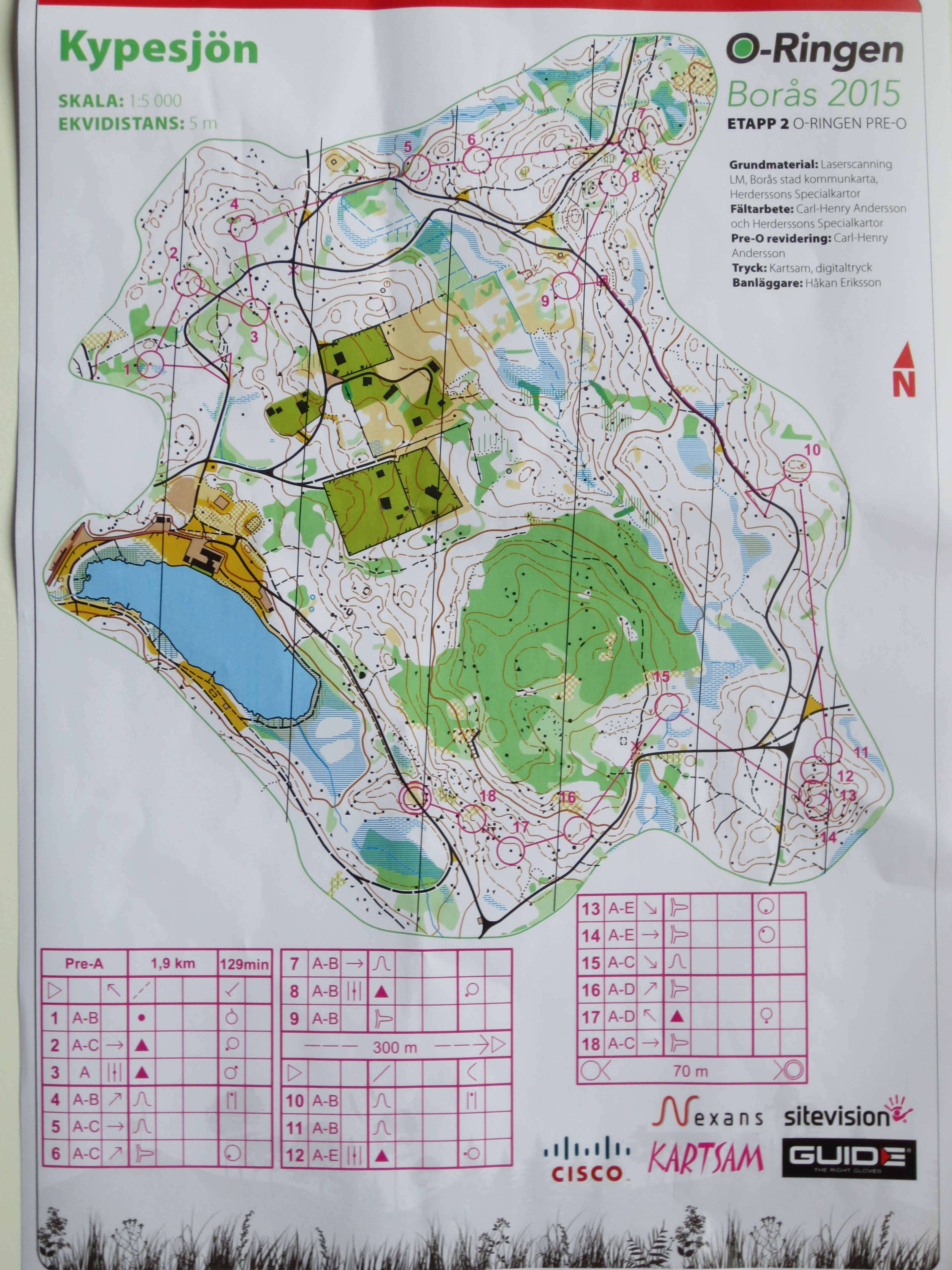 O-ringen Pre-O E2 (Pre-A Open) (20/07/2015)