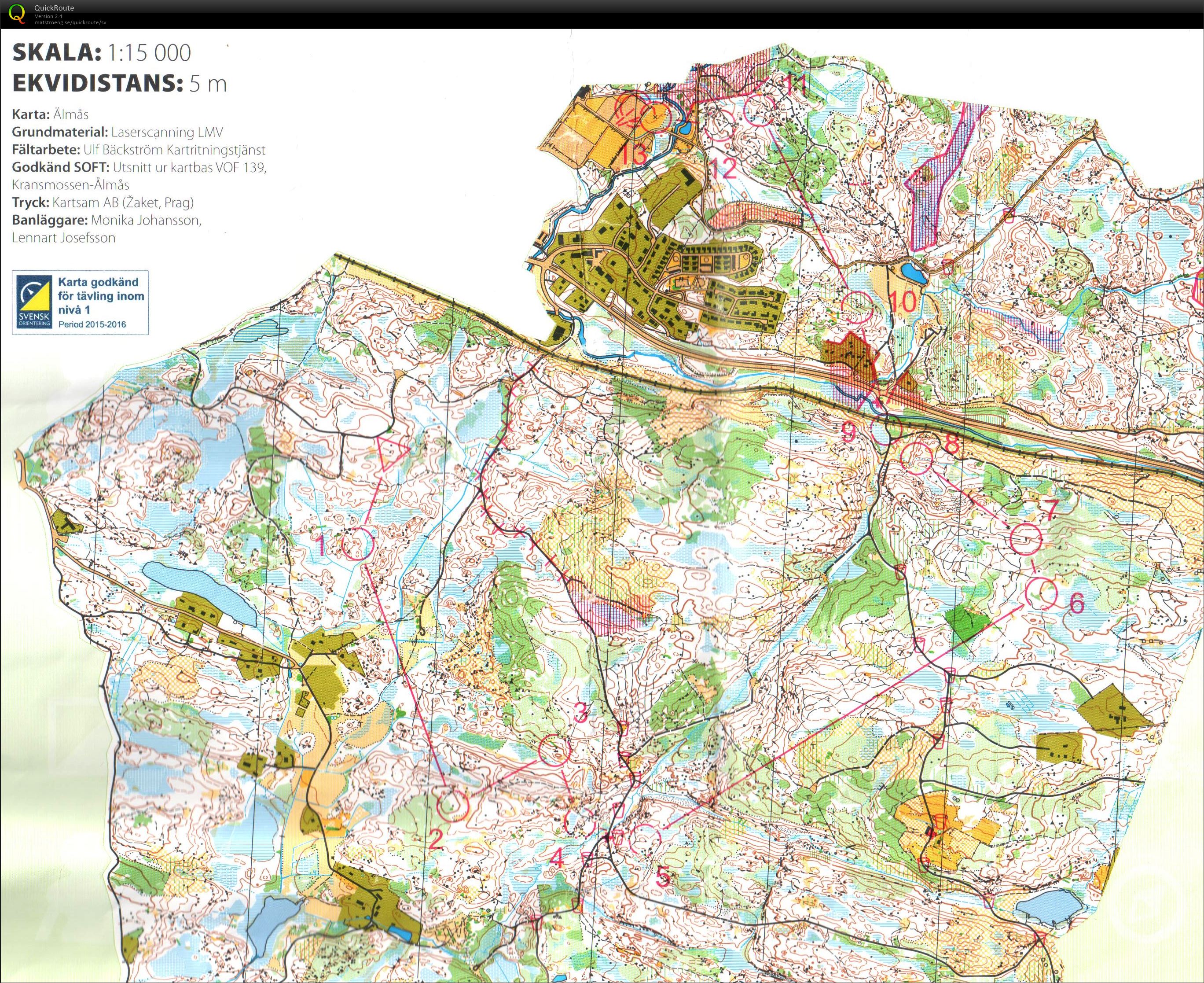 O-Ringen Borås E3 (22/07/2015)
