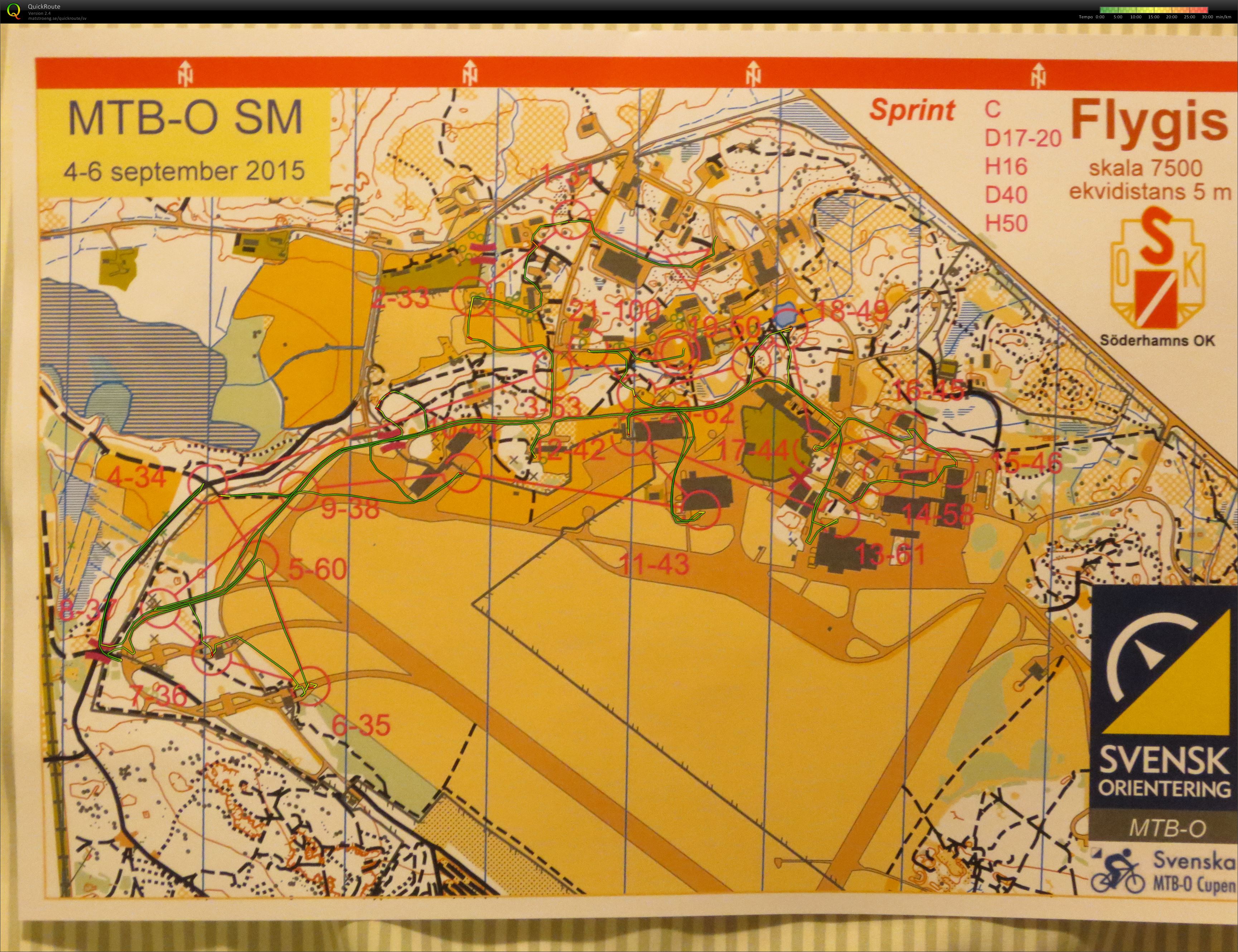 MTB-O SM sprint H50 (2015-09-04)