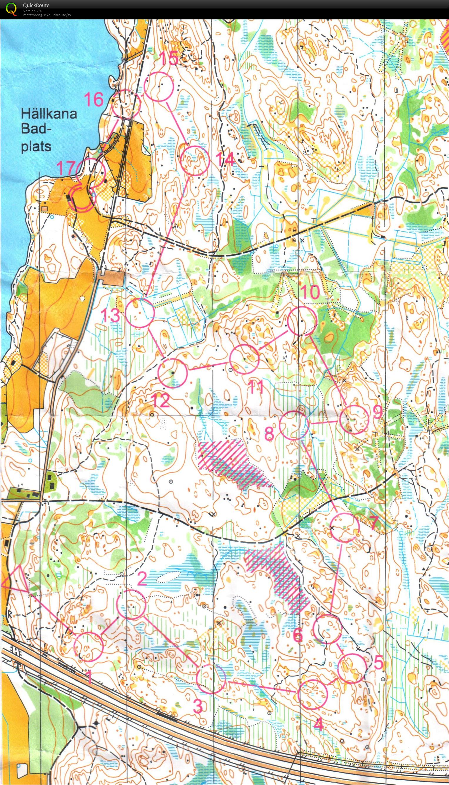 Medeldistans Hällkana (07/09/2015)