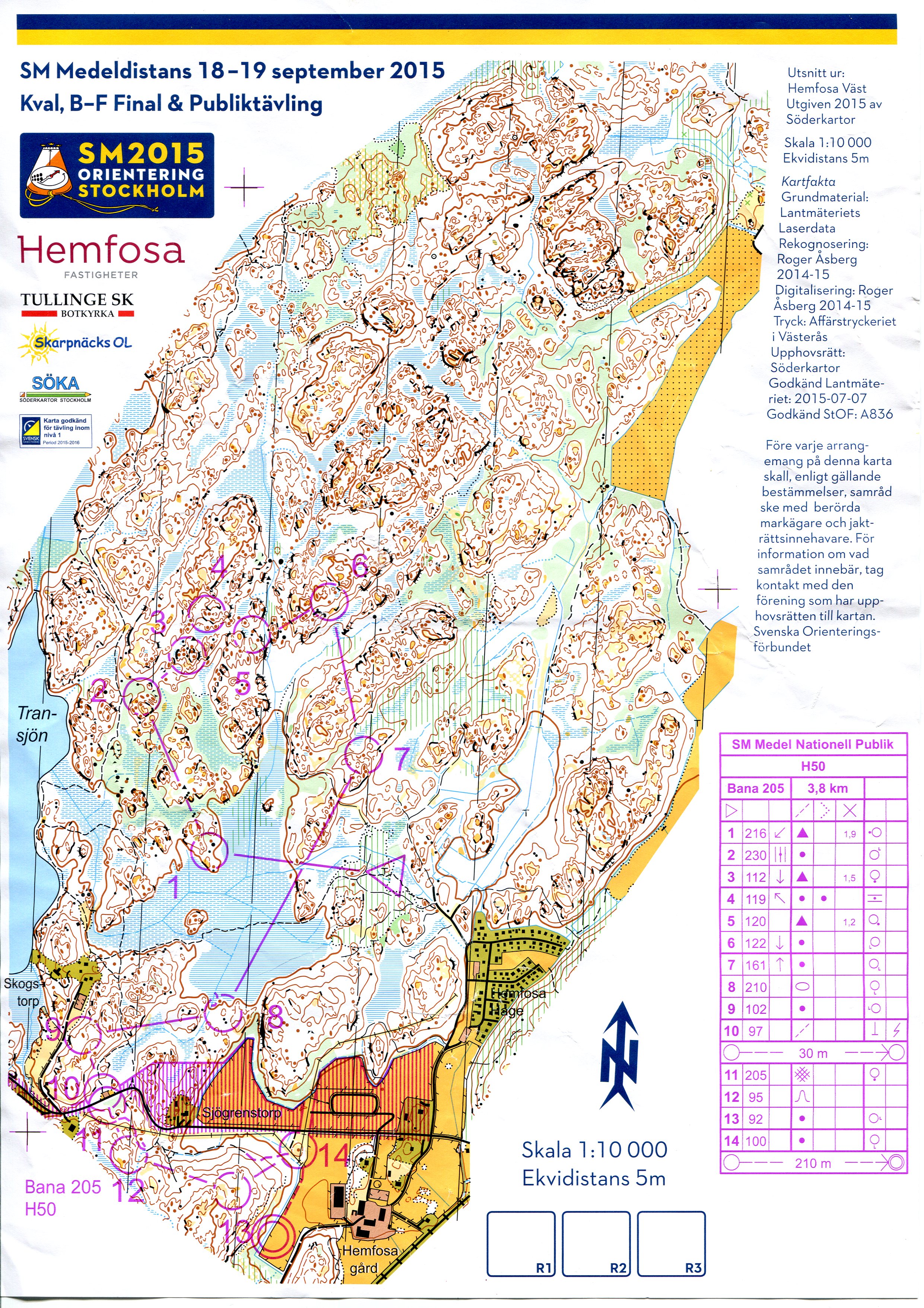 SM Medeldistans publiktävling (20/09/2015)