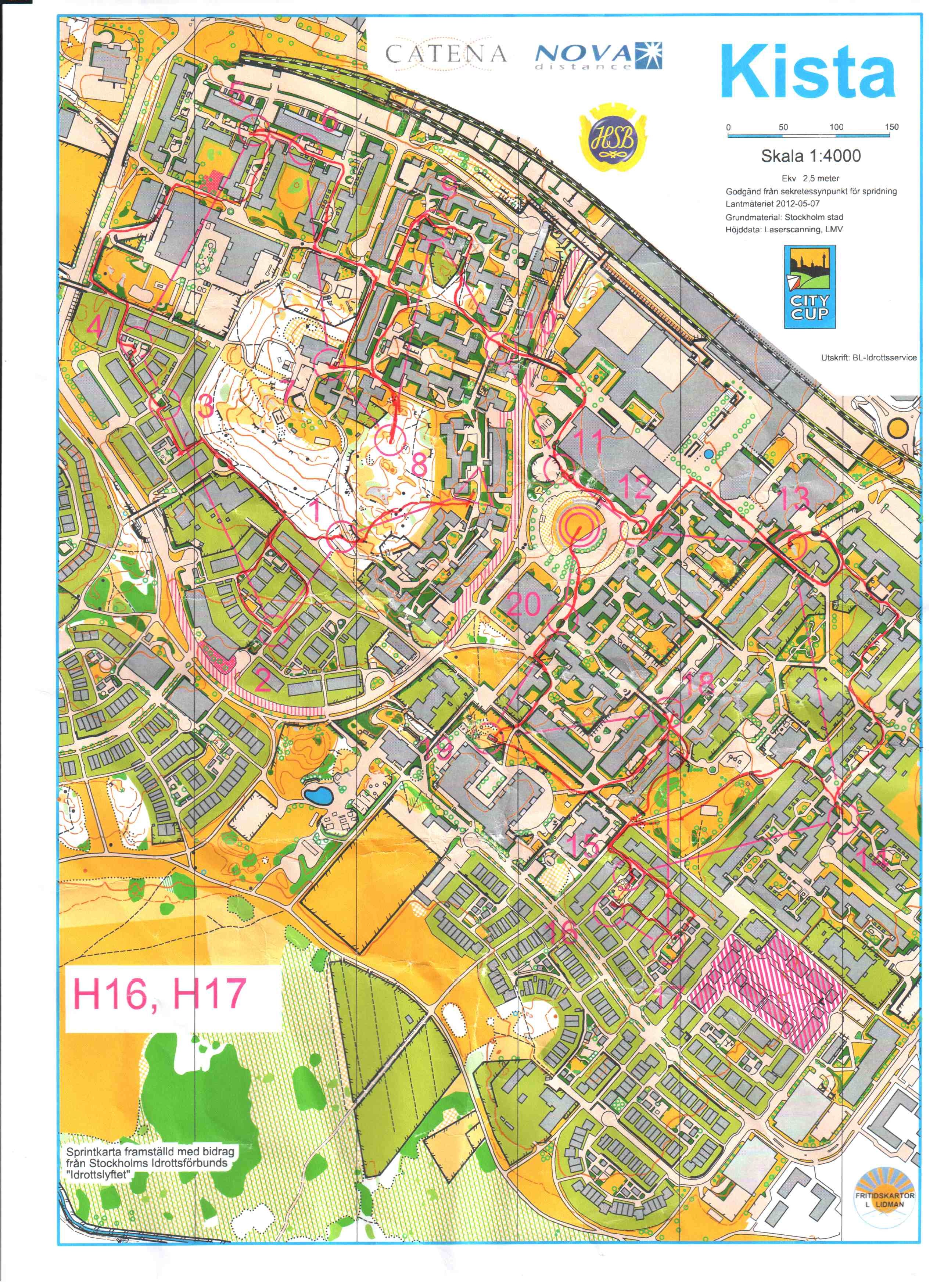 Stockholm City Cup 1 (23.05.2012)