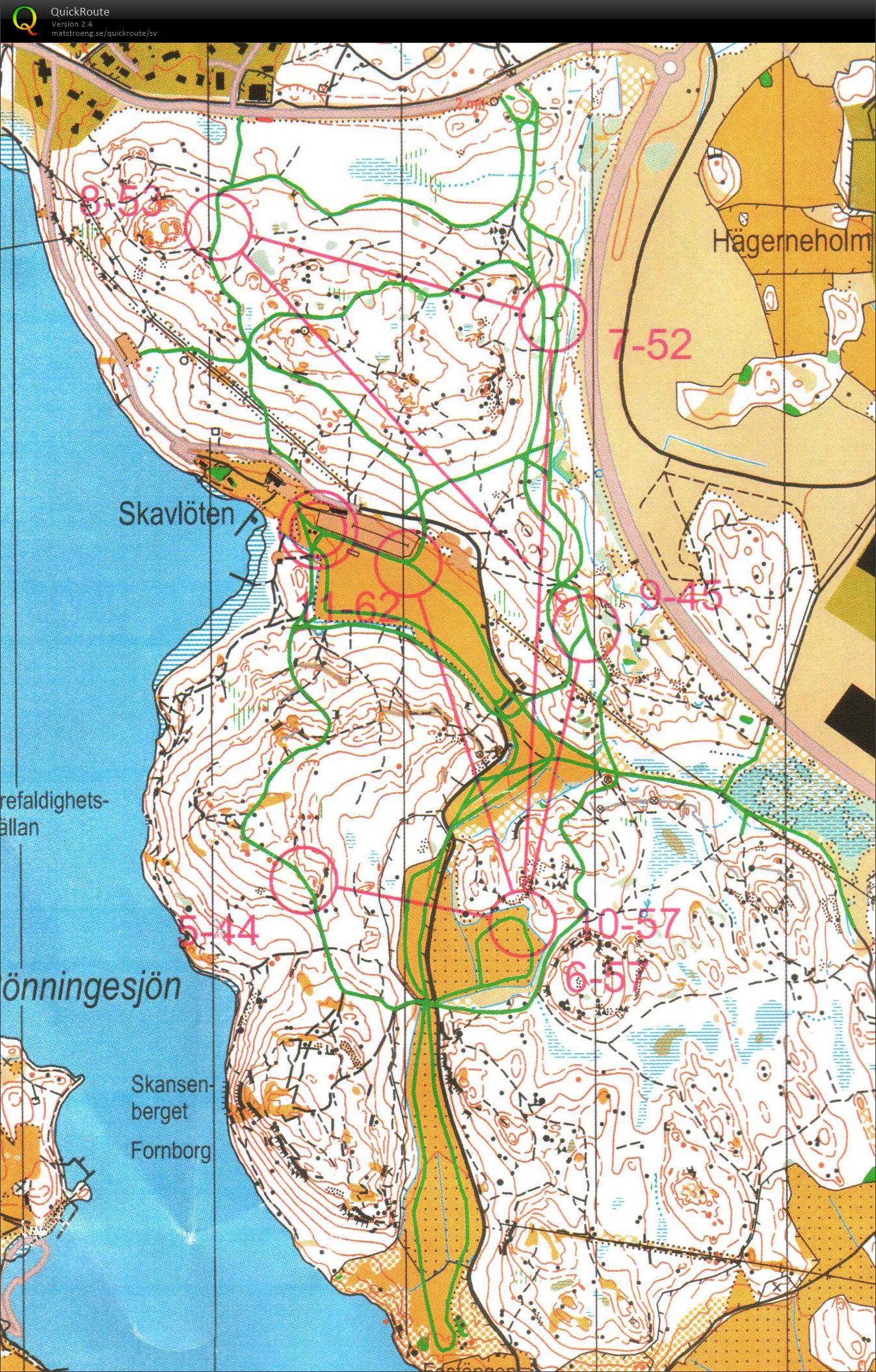 Täby SkidO Del 2 (24/01/2016)