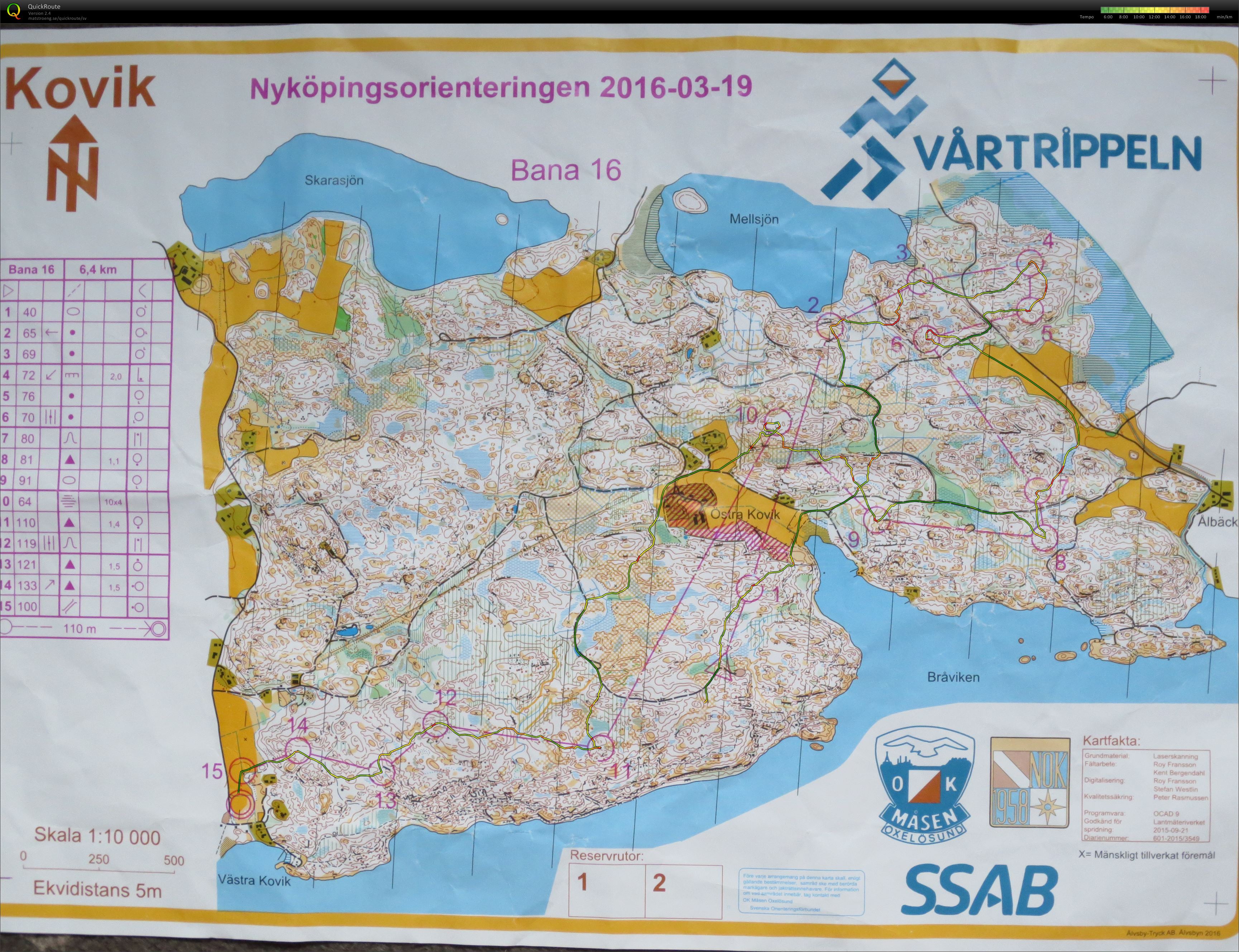 Vårtrippeln (19/03/2016)