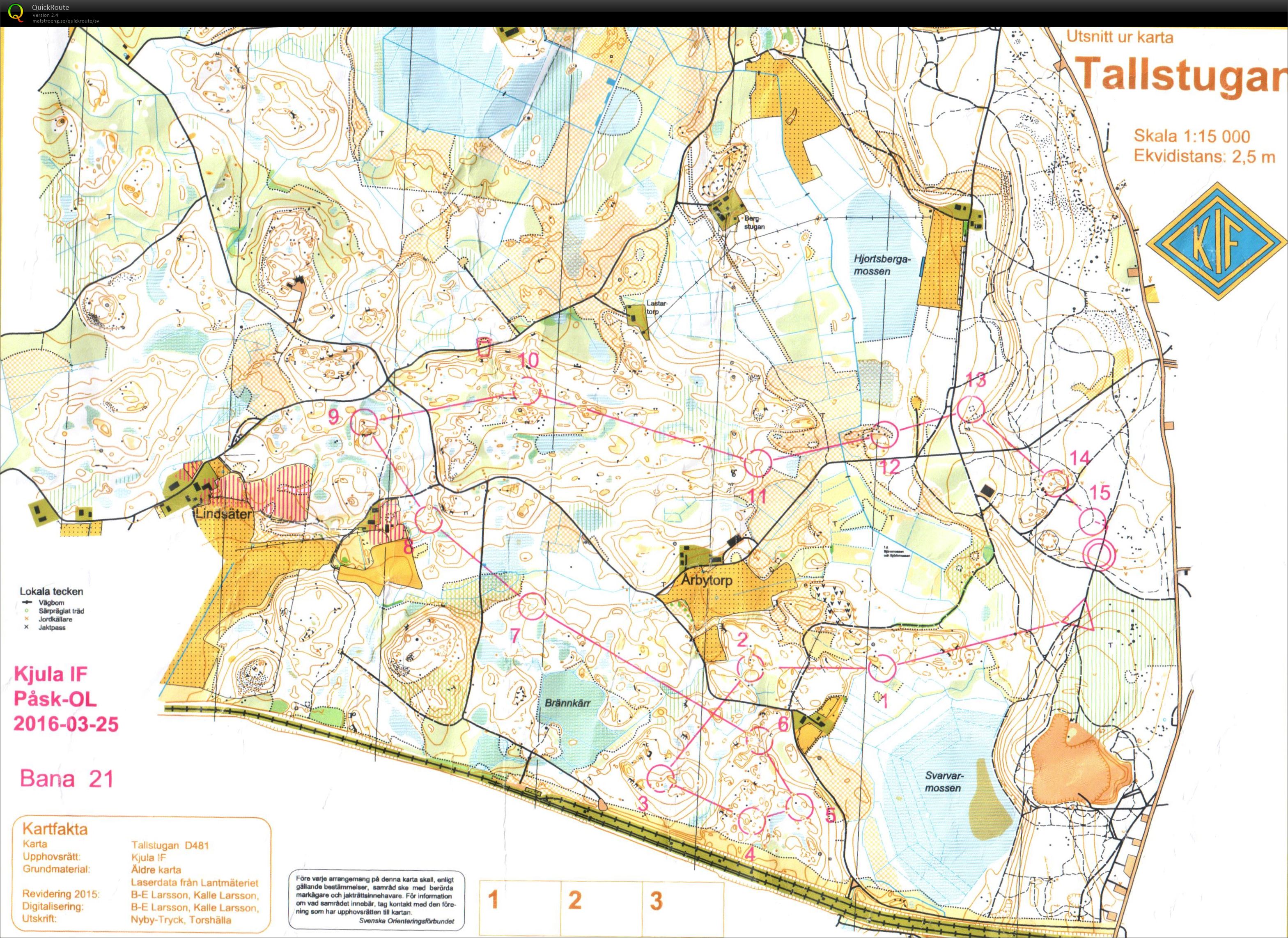 Påskorienteringen (25/03/2016)