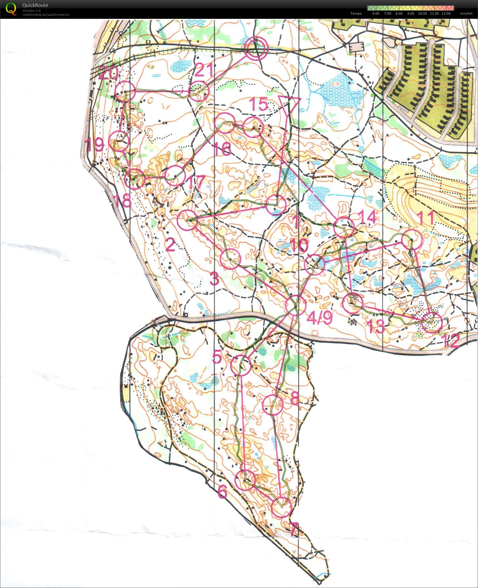 Medeldistans Sandvik (15.06.2016)