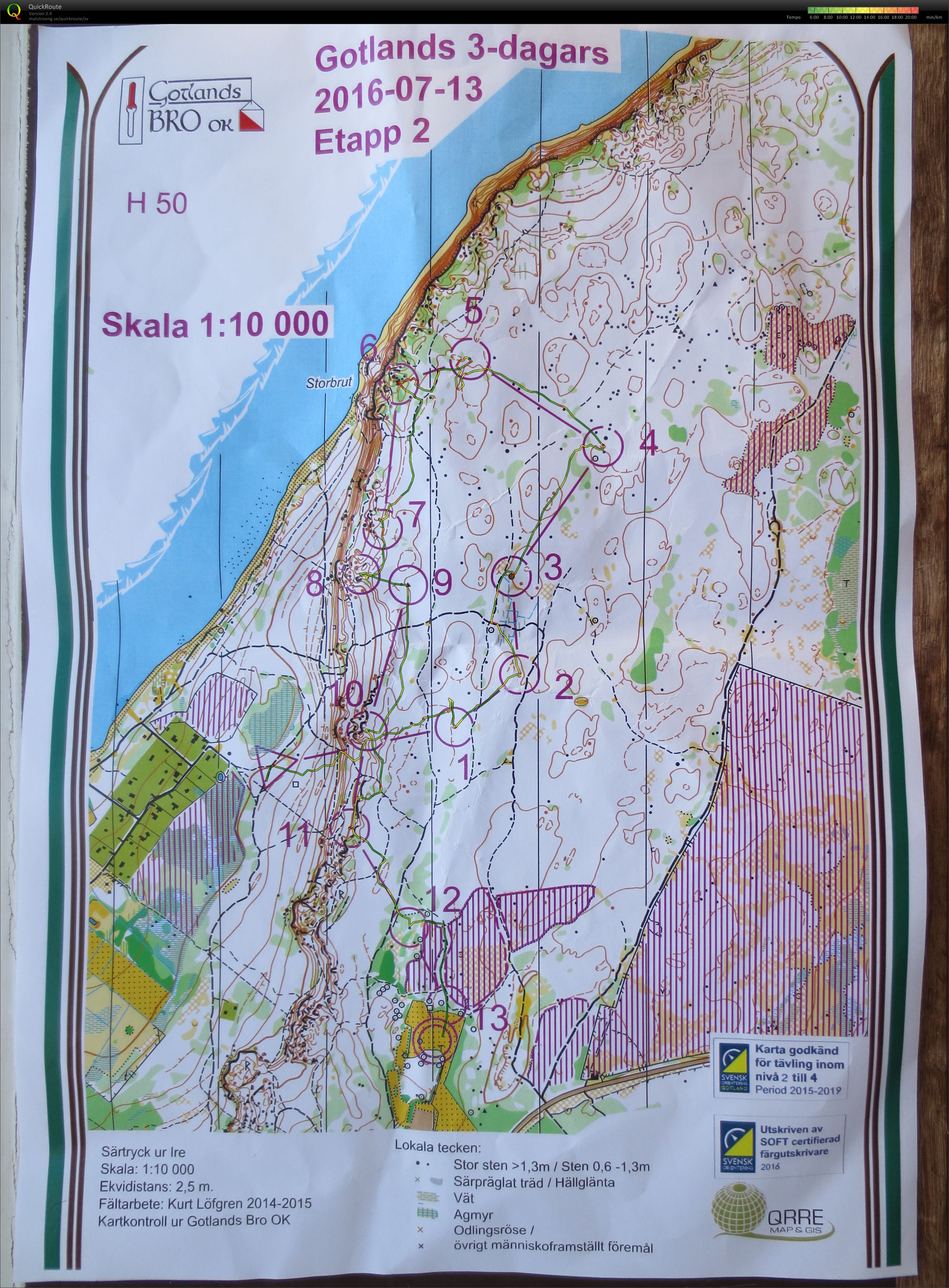 Gotland 3-dagars E2 H50 (2016-07-13)