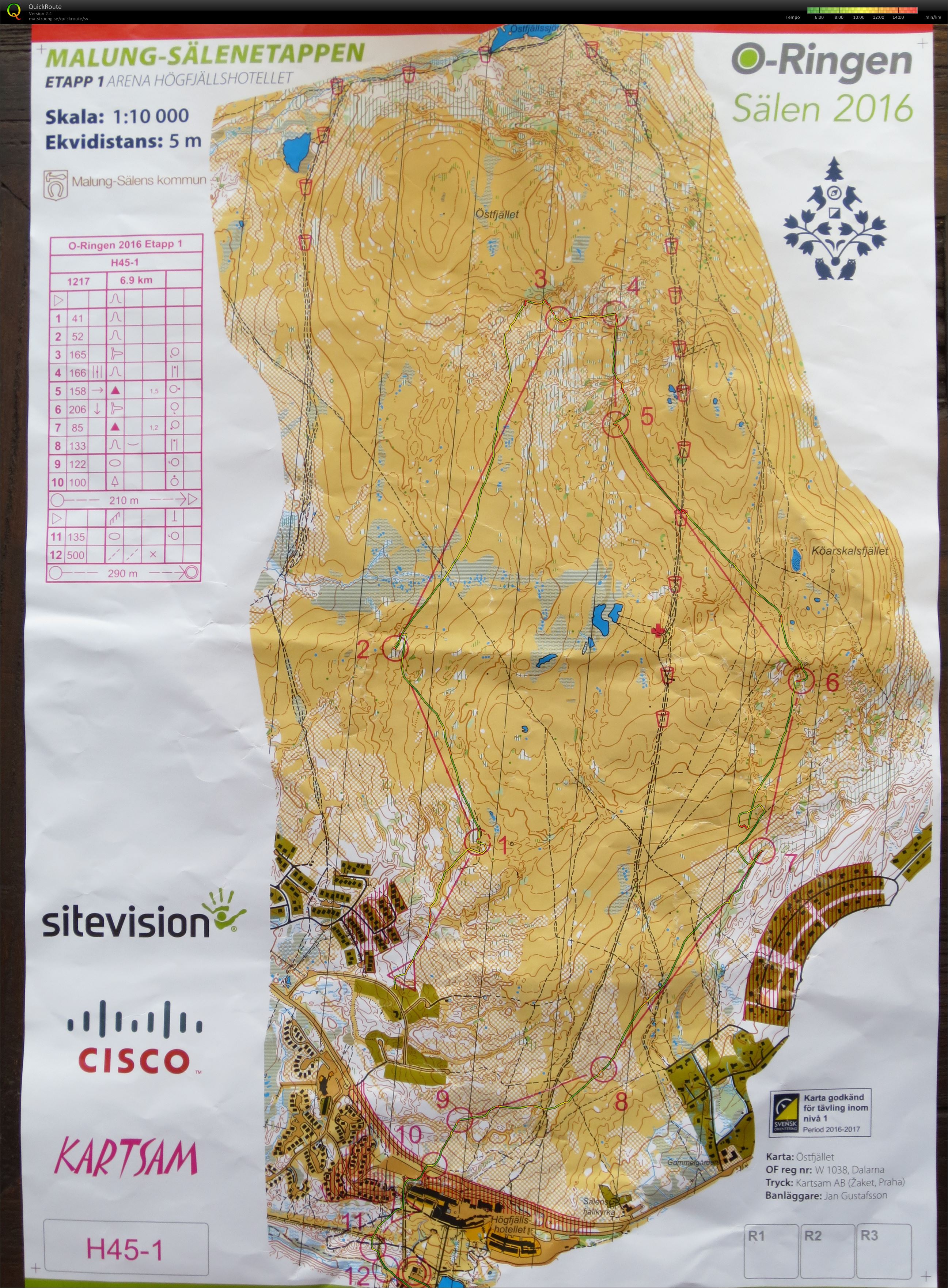 O-ringen E1 H45-1 (24/07/2016)