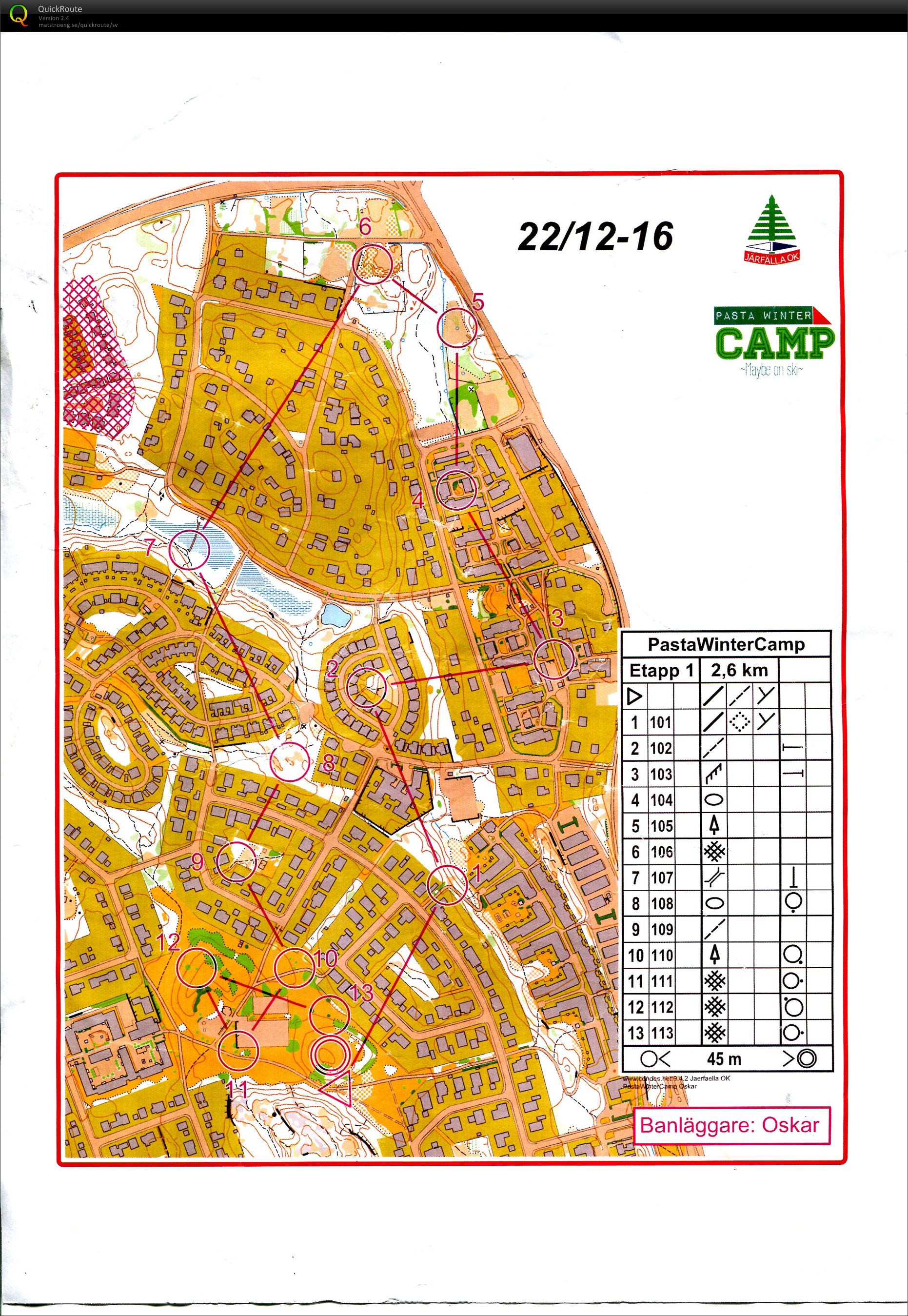 Pasta Winter Cup E1 (22/12/2016)