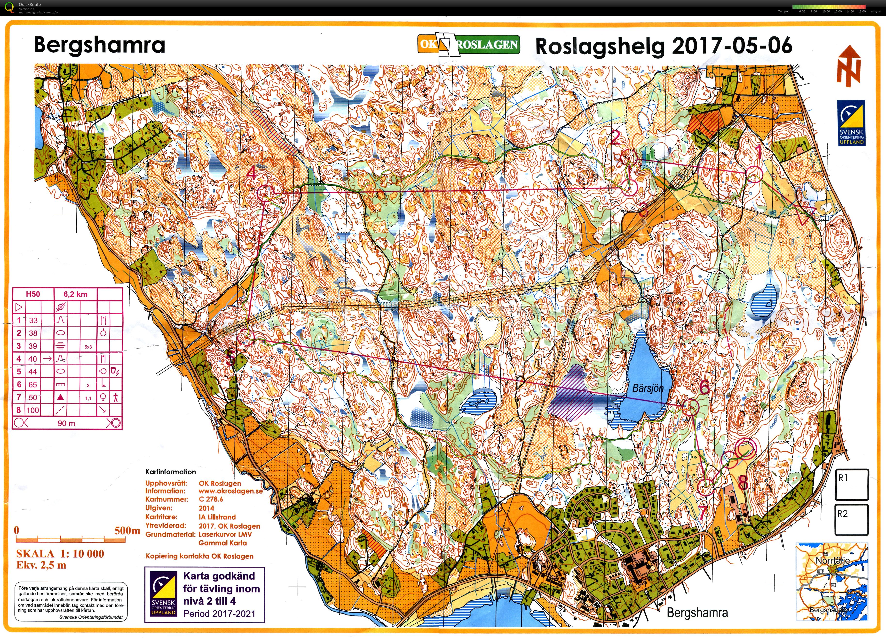 Roslagshelg lång H50 (06/05/2017)