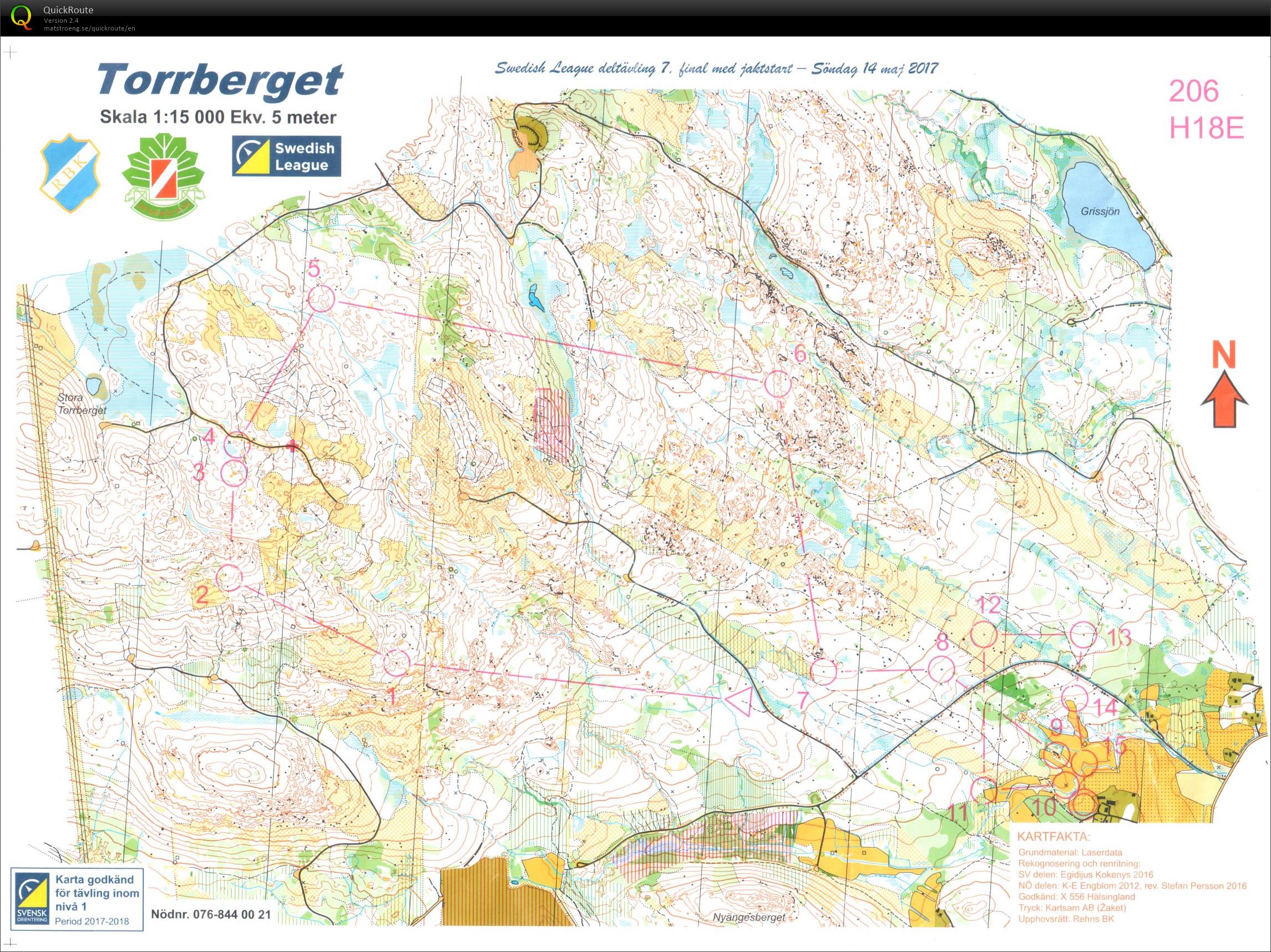 Swedish League 7 (14/05/2017)
