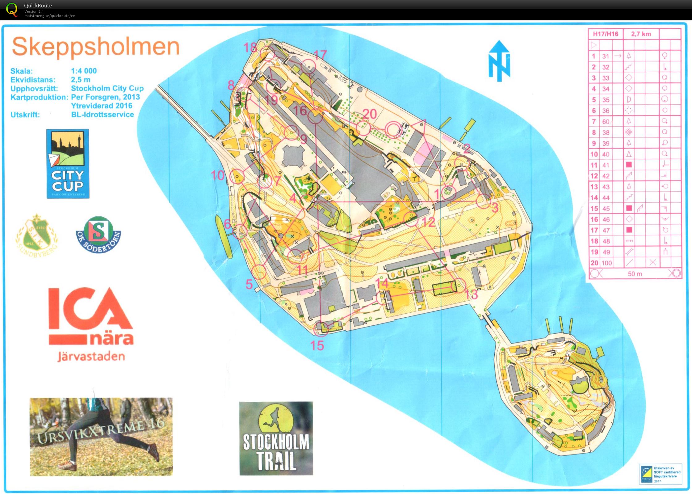 Stockholm City Cup 1 (17/05/2017)
