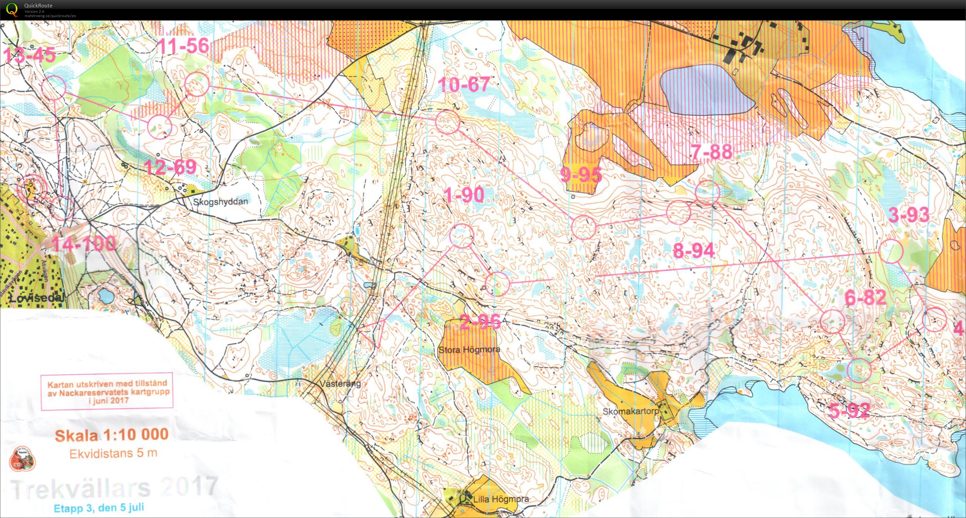 Trekvällars E3 (05/07/2017)