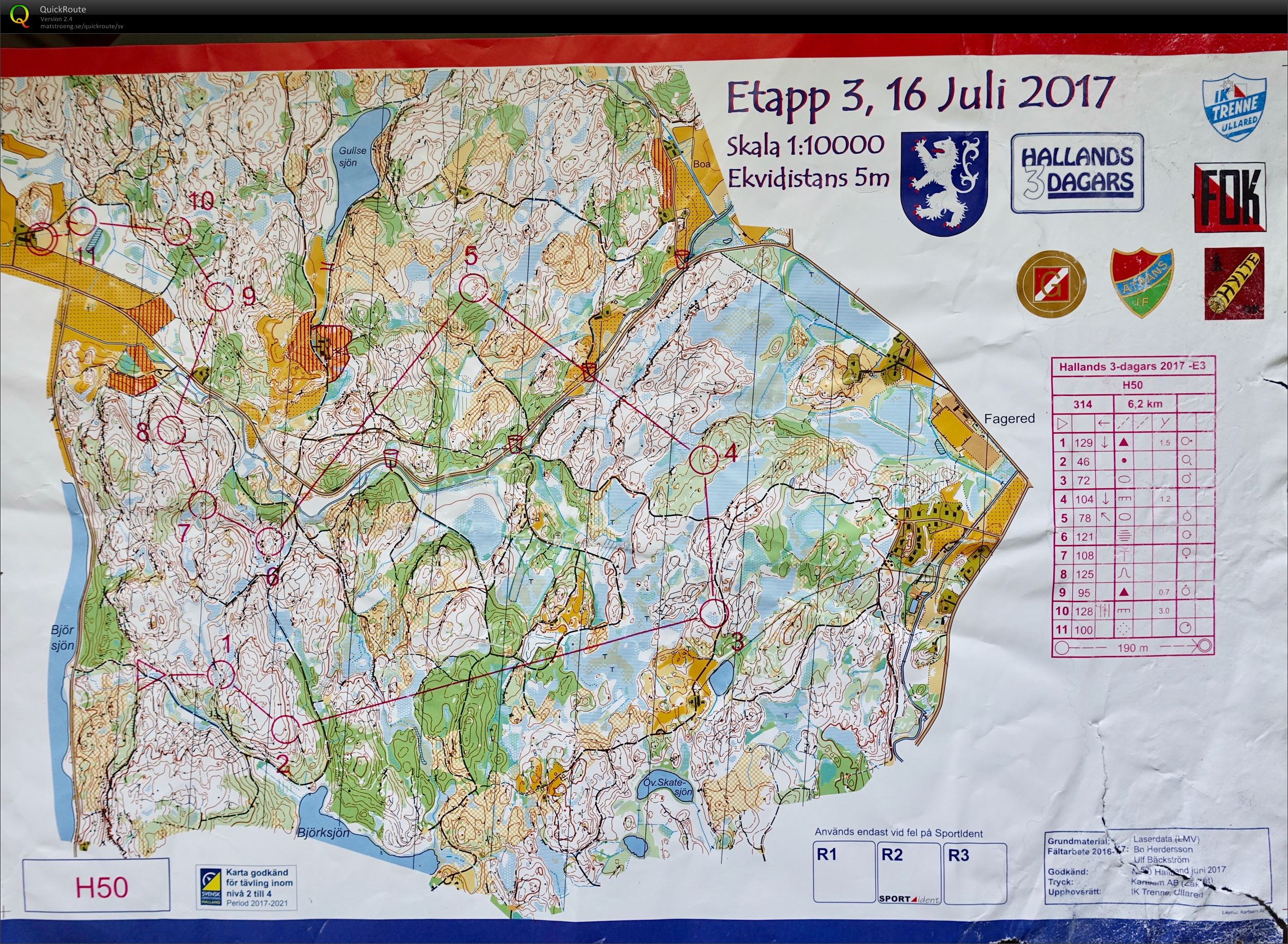 Hallands 3-dagars E3 (16/07/2017)