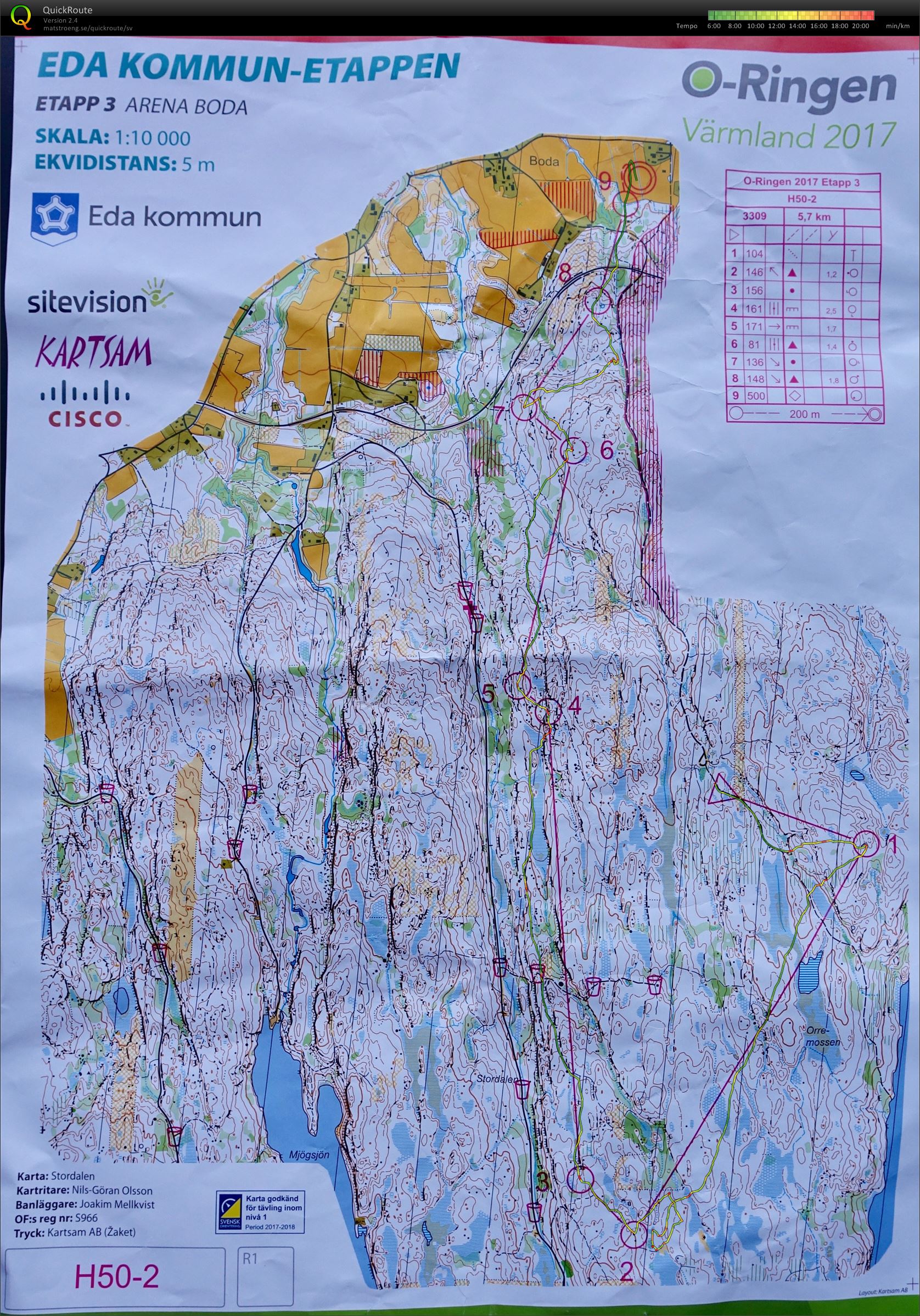 O-ringen E3 H50-2 (26/07/2017)