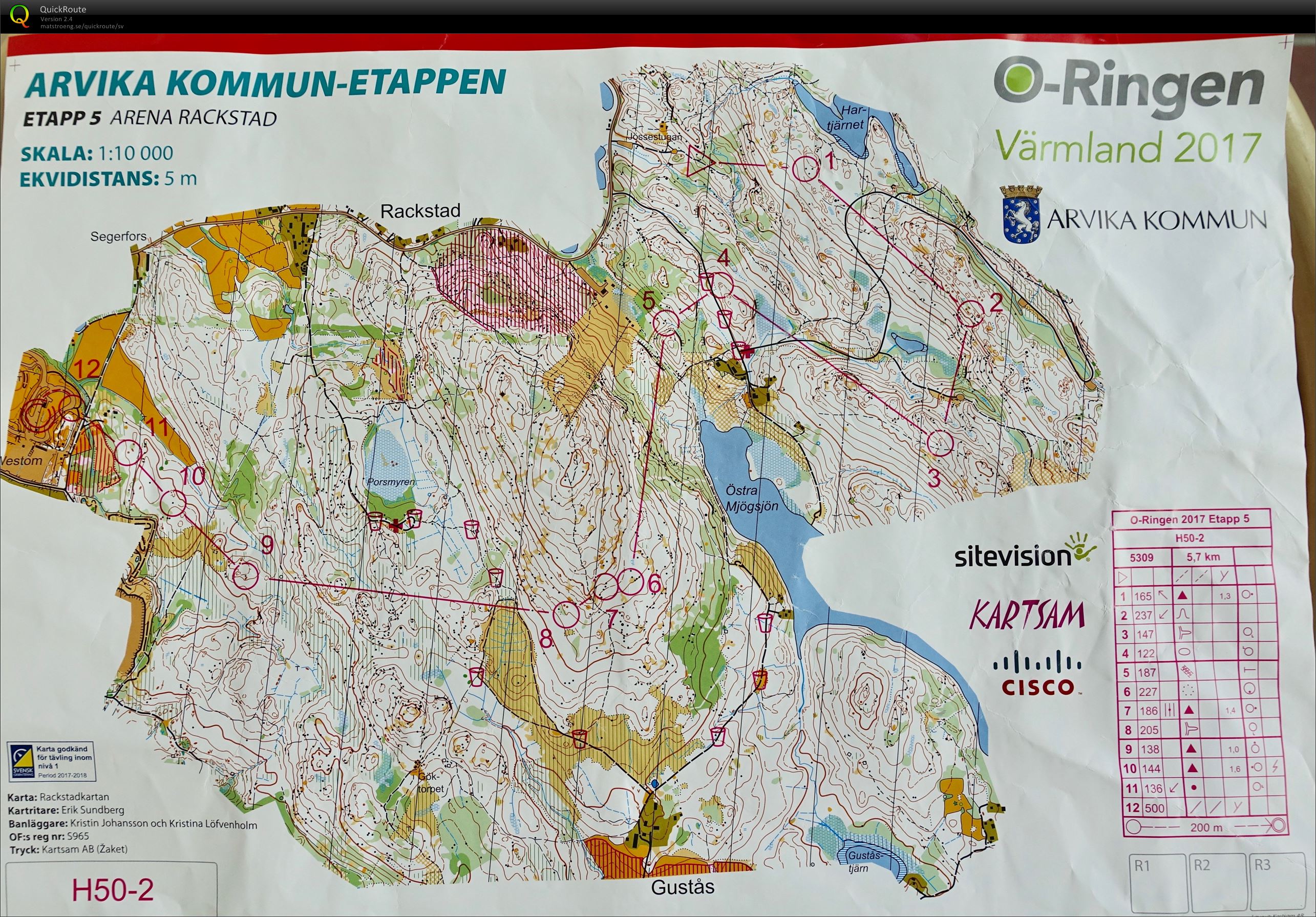 O-ringen E5 H50-2 (28/07/2017)