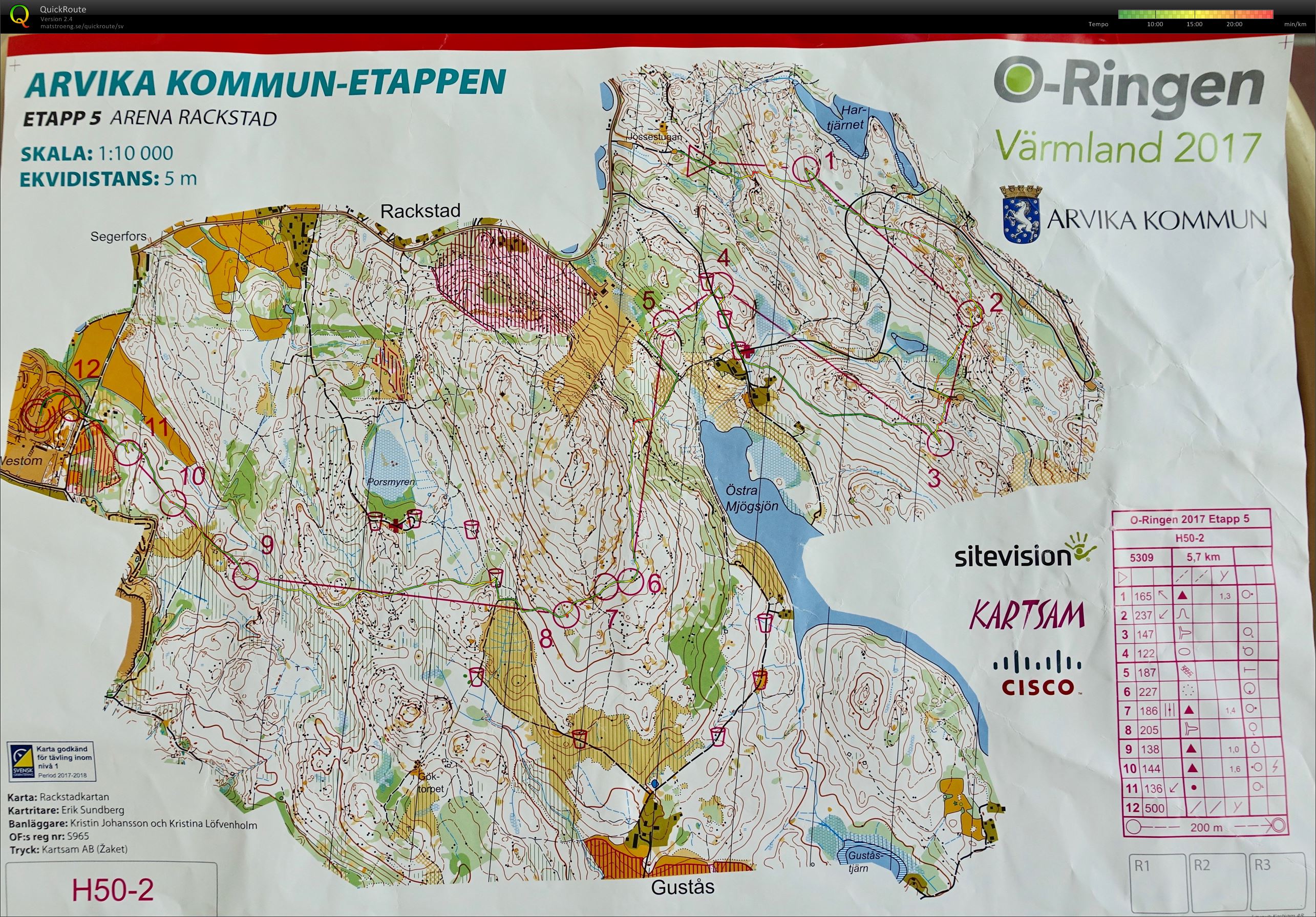 O-ringen E5 H50-2 (28/07/2017)