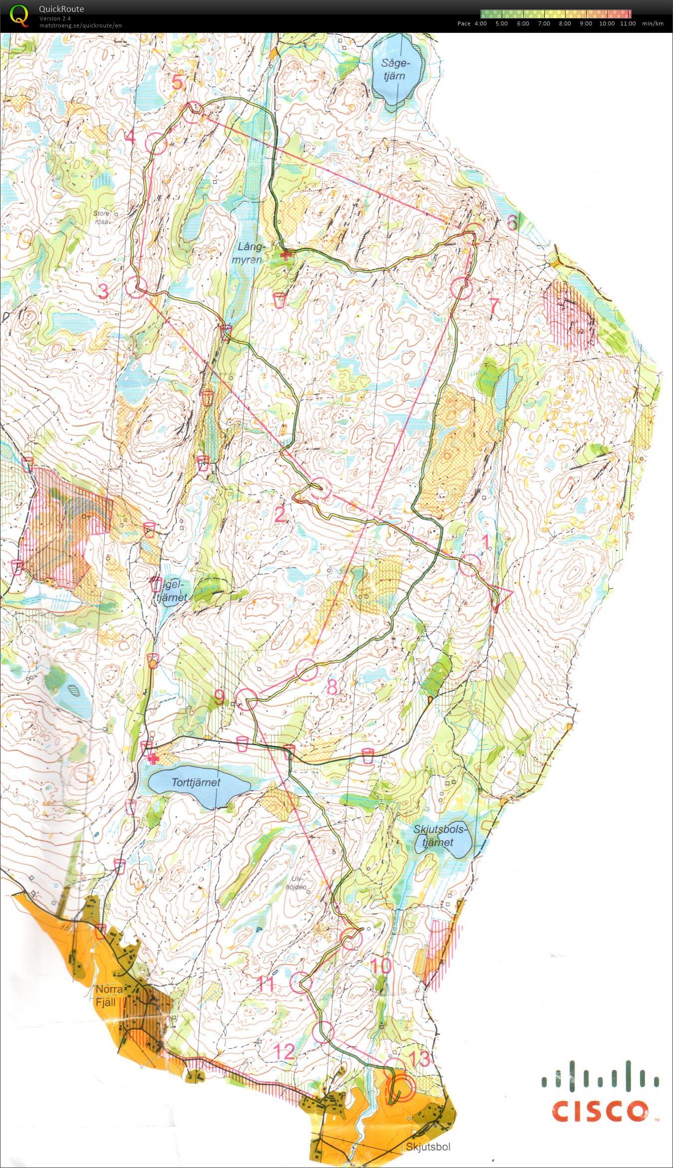 O-Ringen Värmland E1 (23/07/2017)
